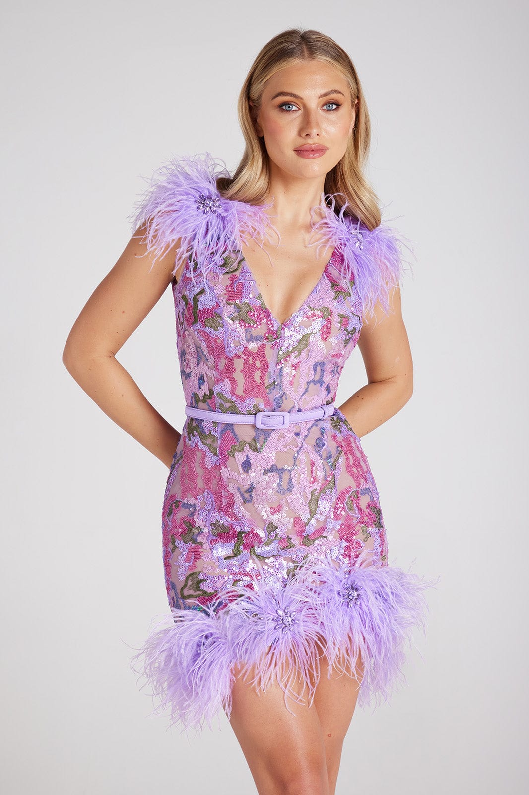 Isla Purple Dress