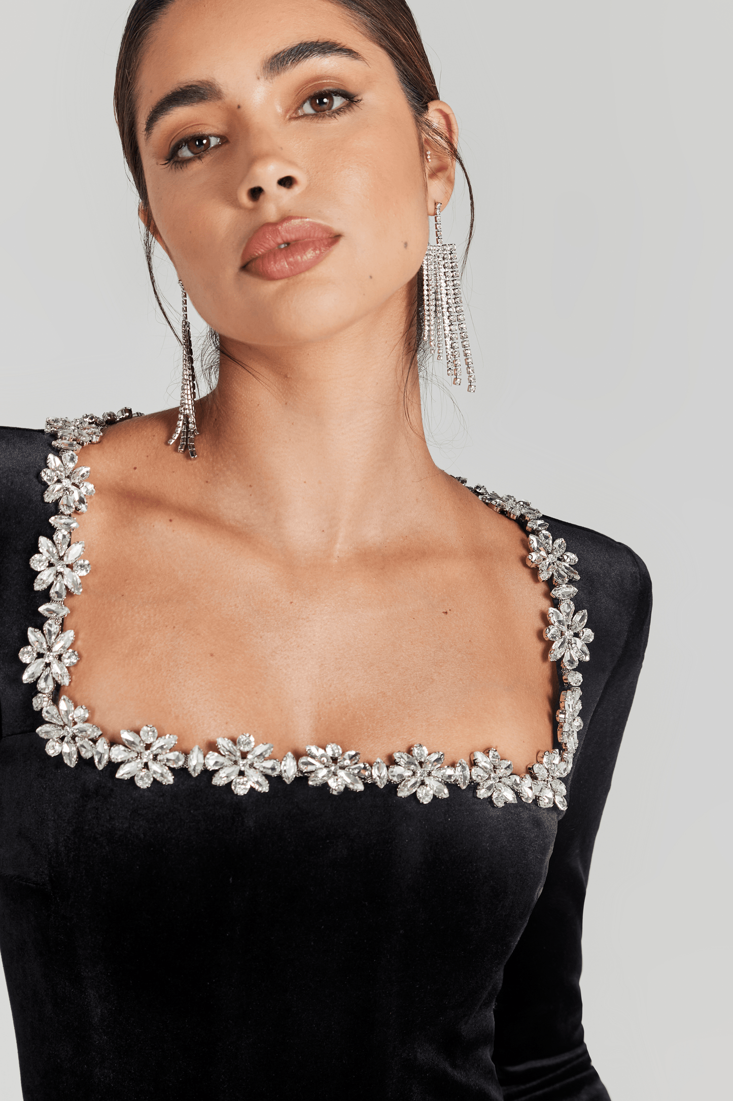 Nadine Merabi Jumpsuits Kimberly Black Jumpsuit