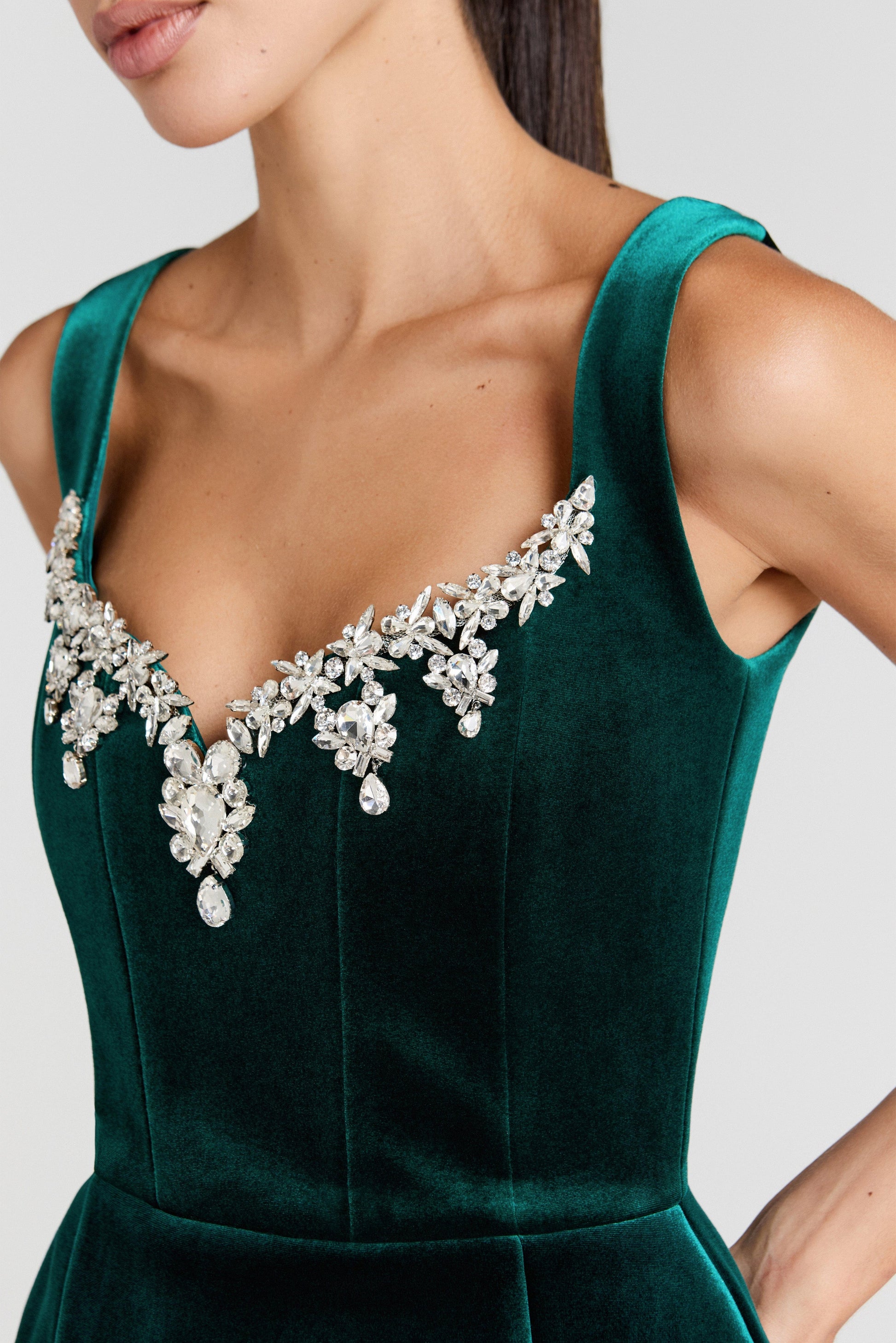 NADINE MERABI Dresses Blair Green Dress