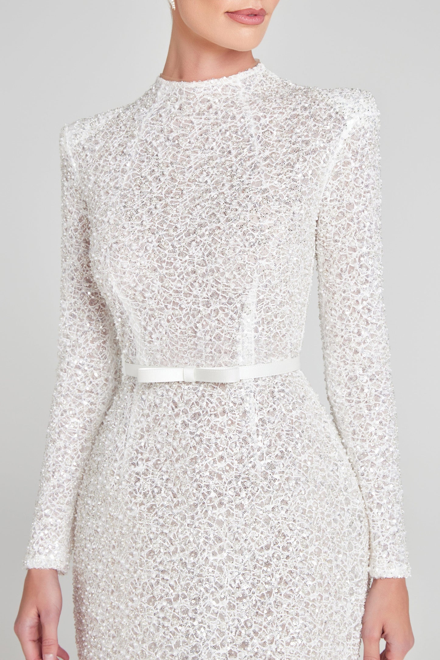 NADINE MERABI Dresses Edie White Dress