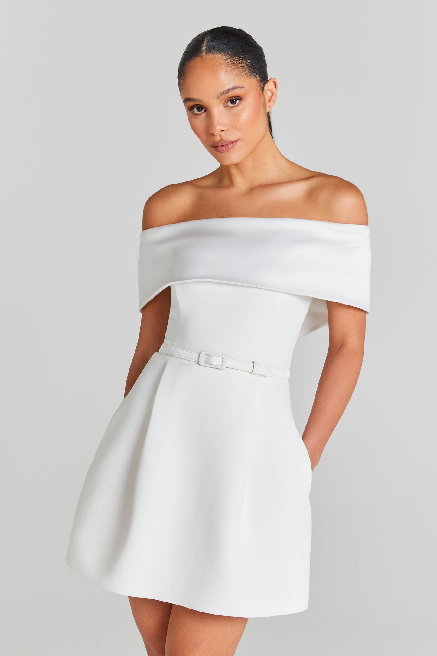 NADINE MERABI Dresses Harper White Dress