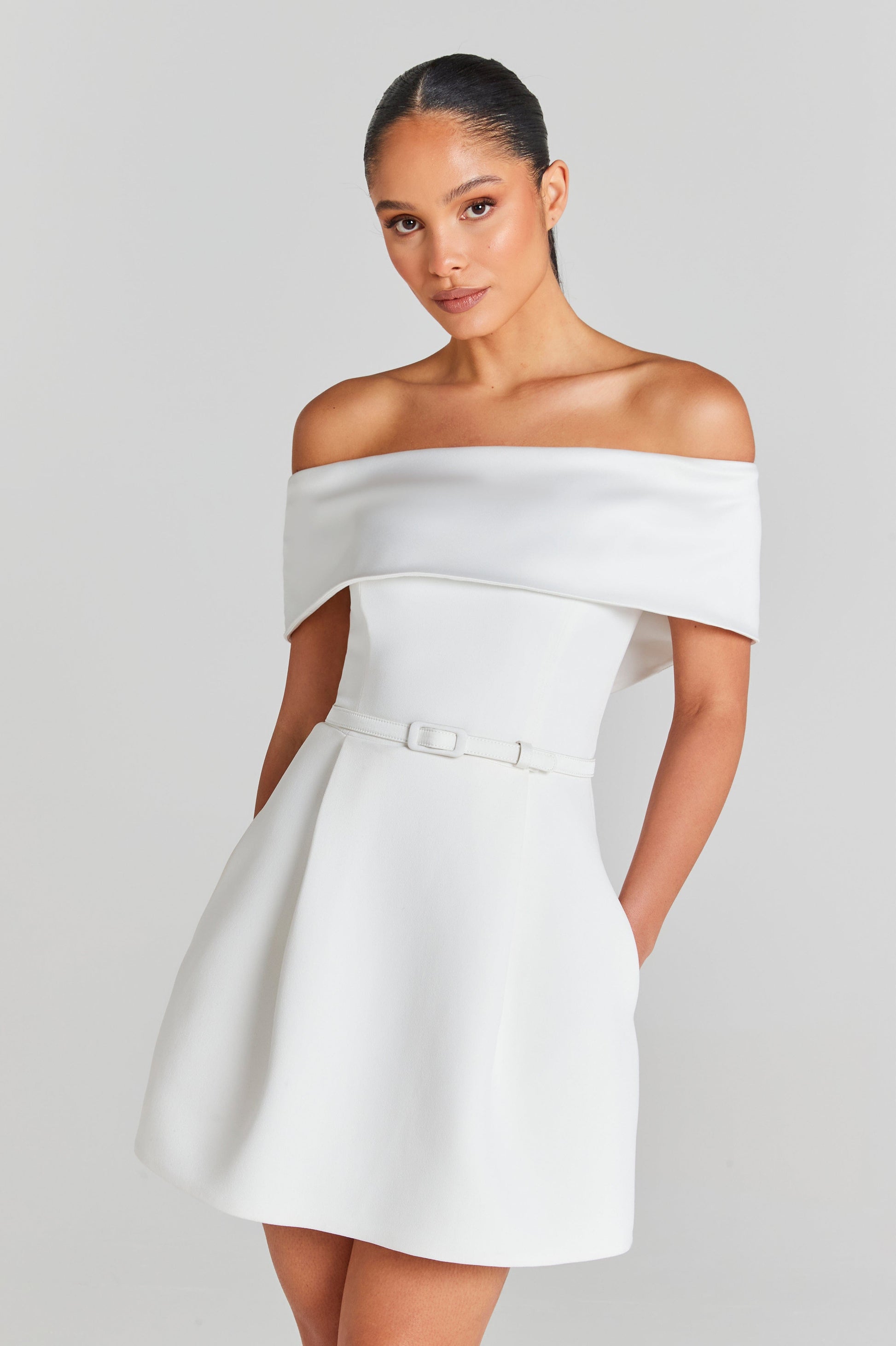 NADINE MERABI Dresses Harper White Dress