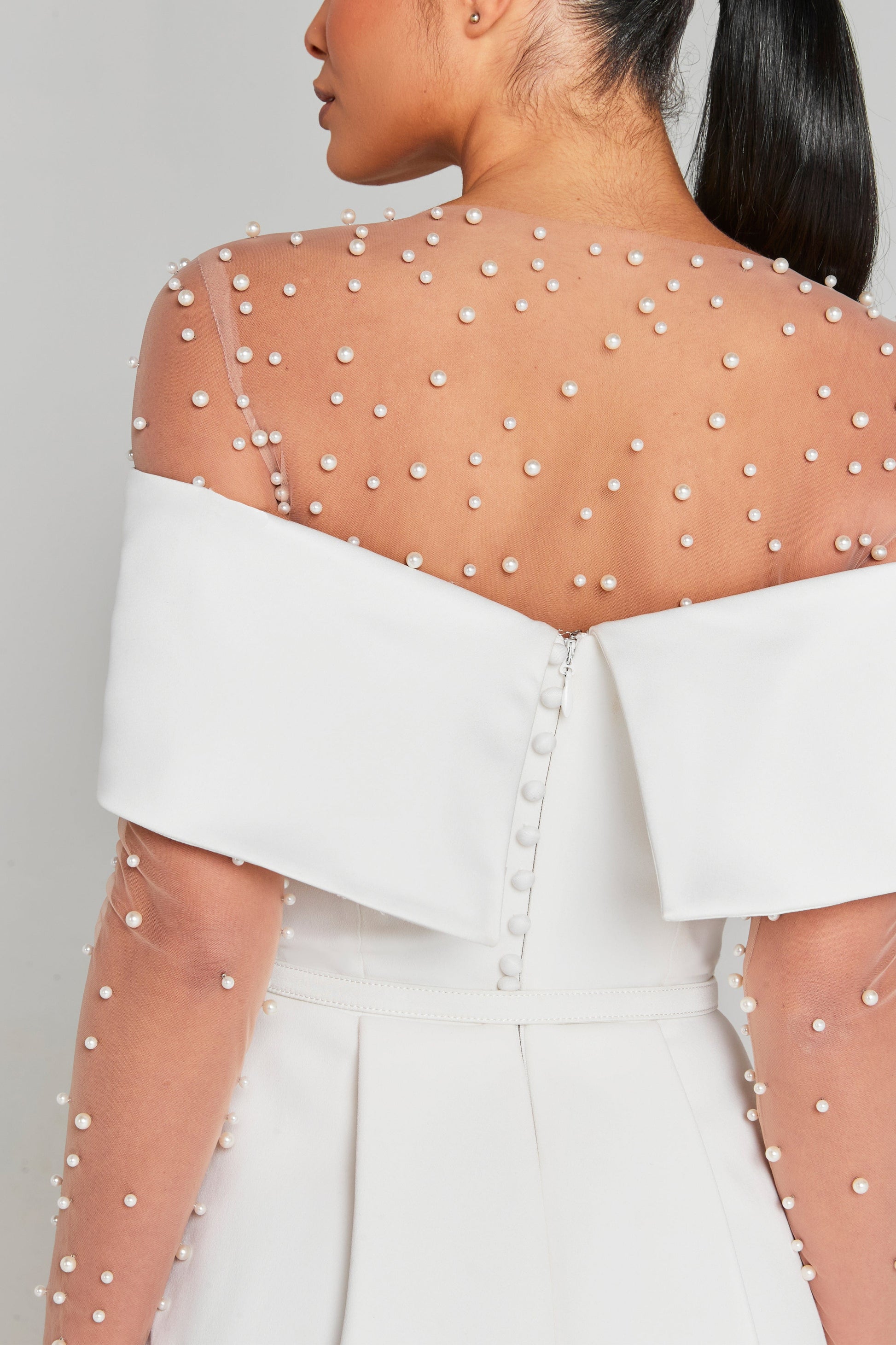 NADINE MERABI Dresses Harper White Dress