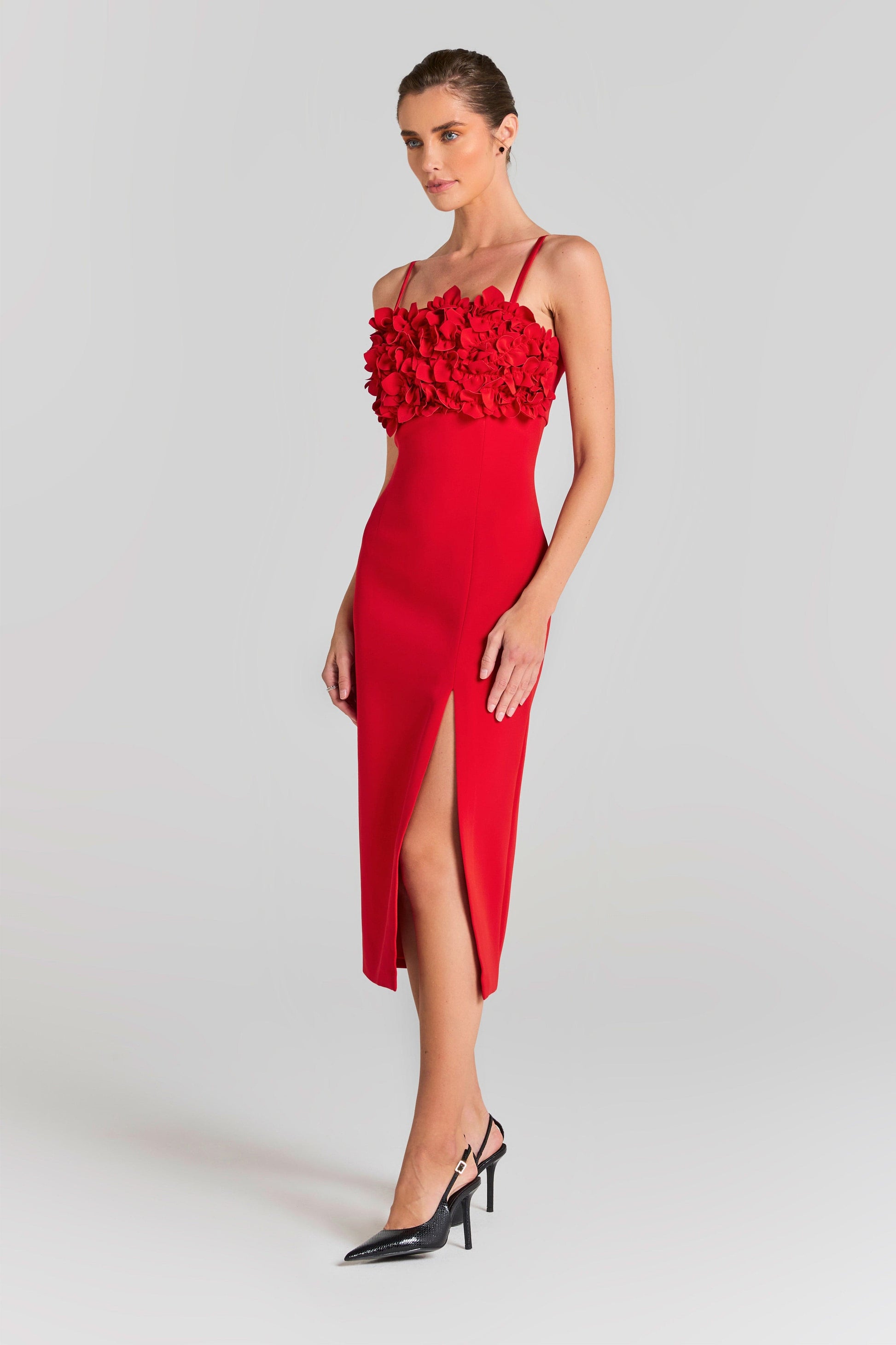 Nadine Merabi Dresses Jasmine Red Dress