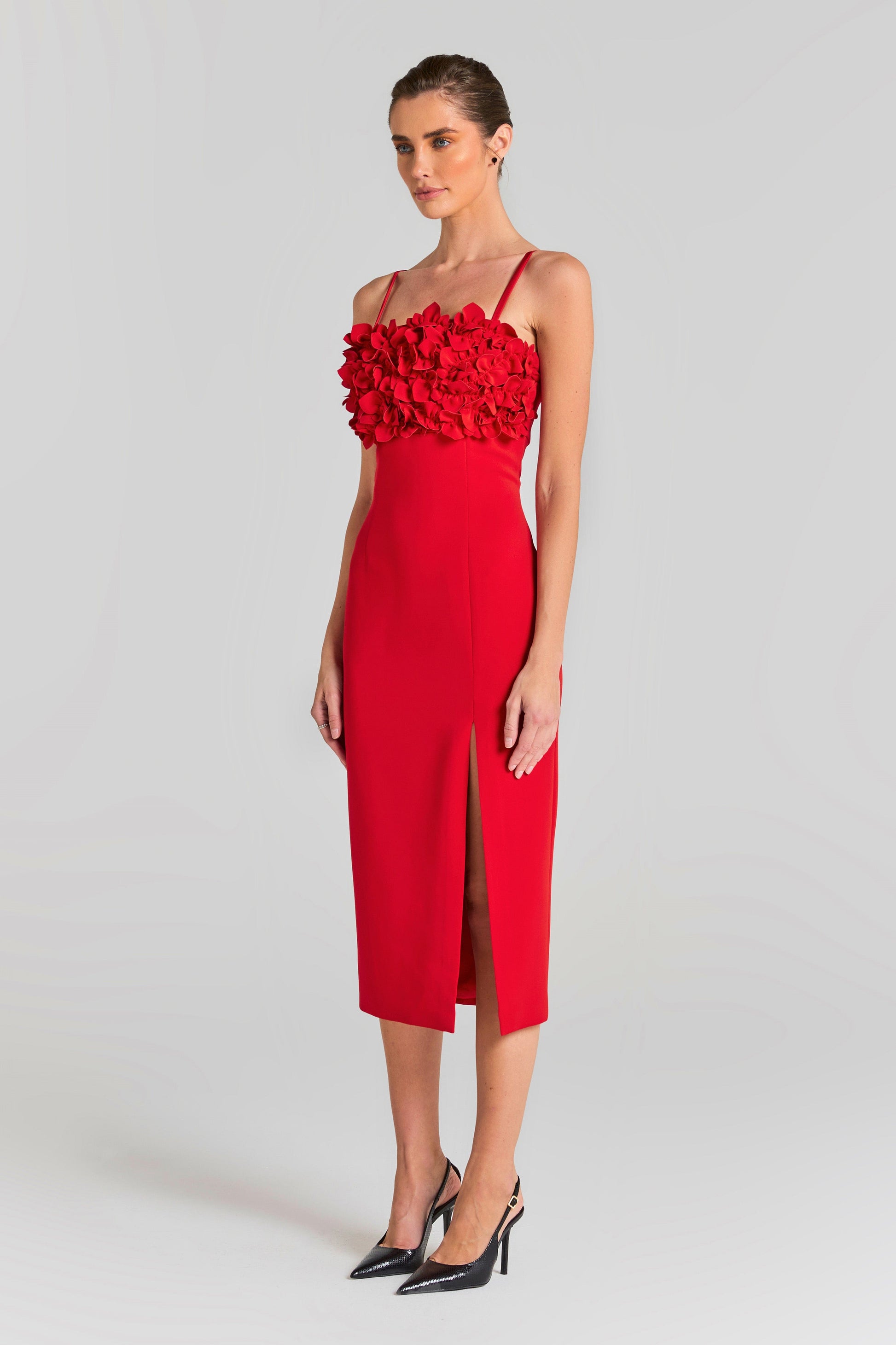 Nadine Merabi Dresses Jasmine Red Dress