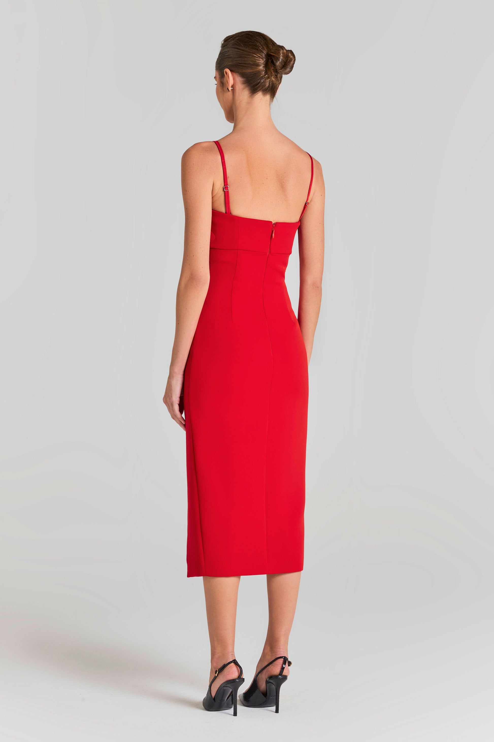 Nadine Merabi Dresses Jasmine Red Dress