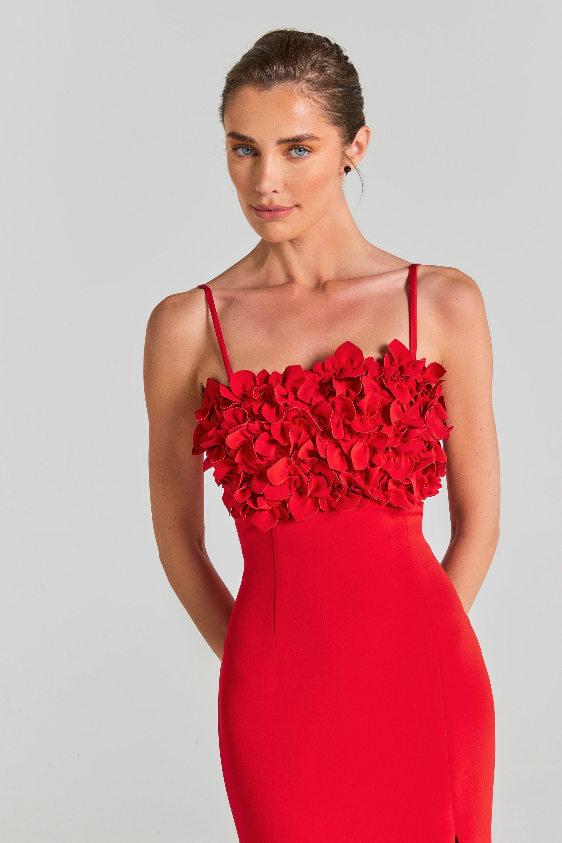 Nadine Merabi Dresses Jasmine Red Dress