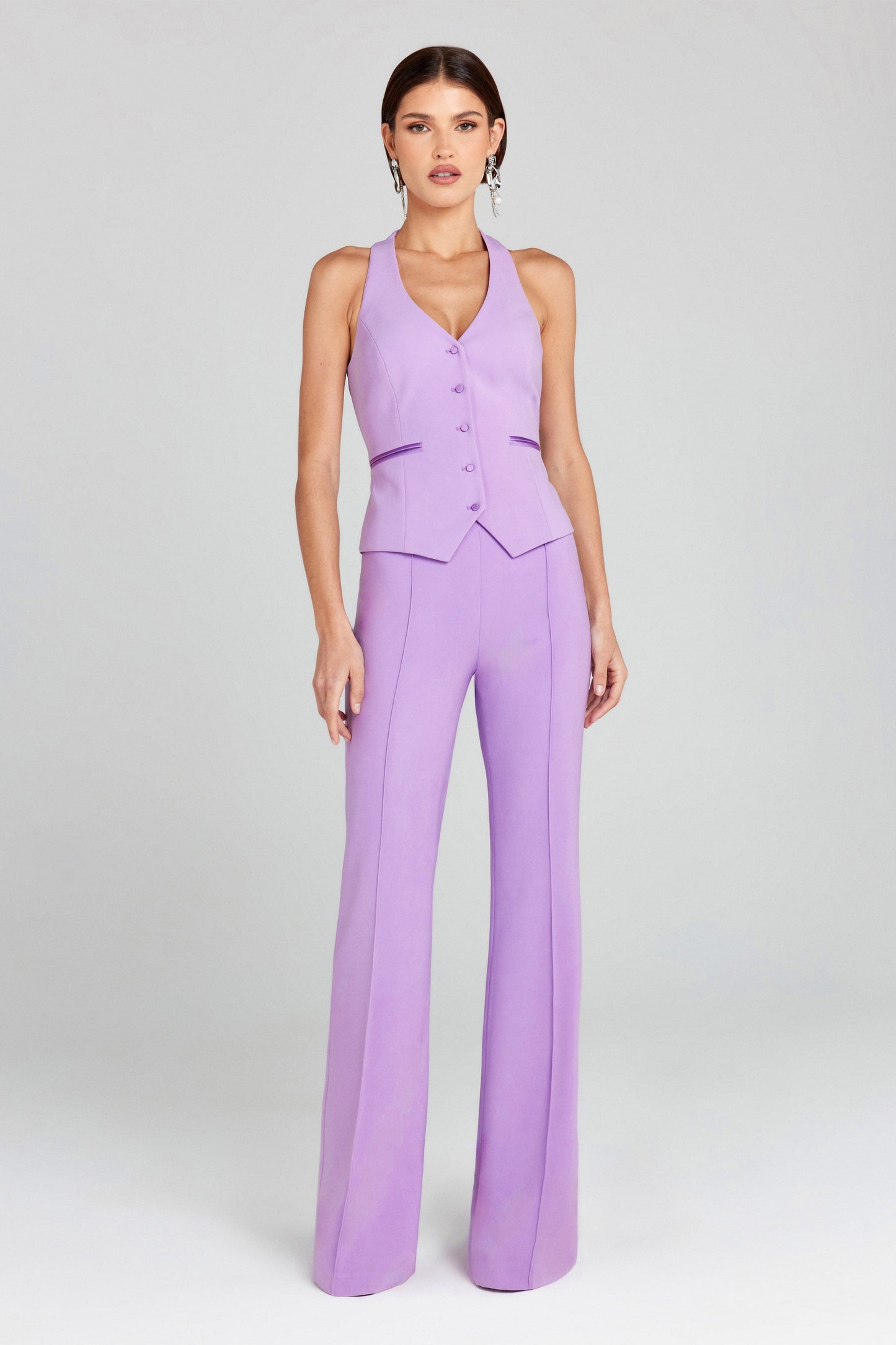 Leni Lilac Waistcoat