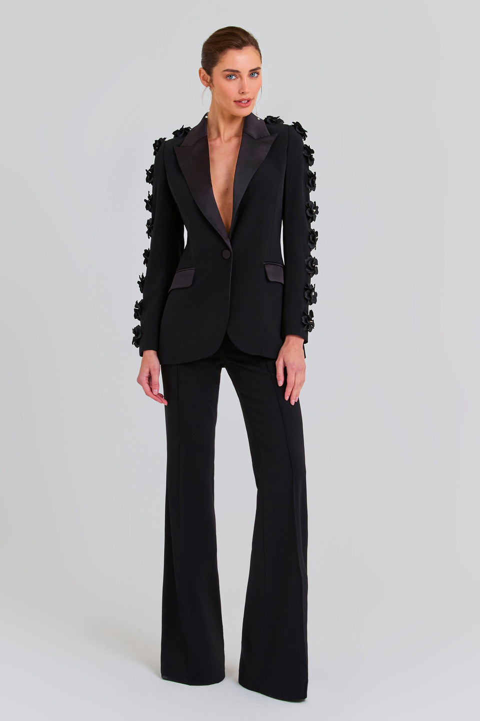 NADINE MERABI Trousers Charlotte Black Pants