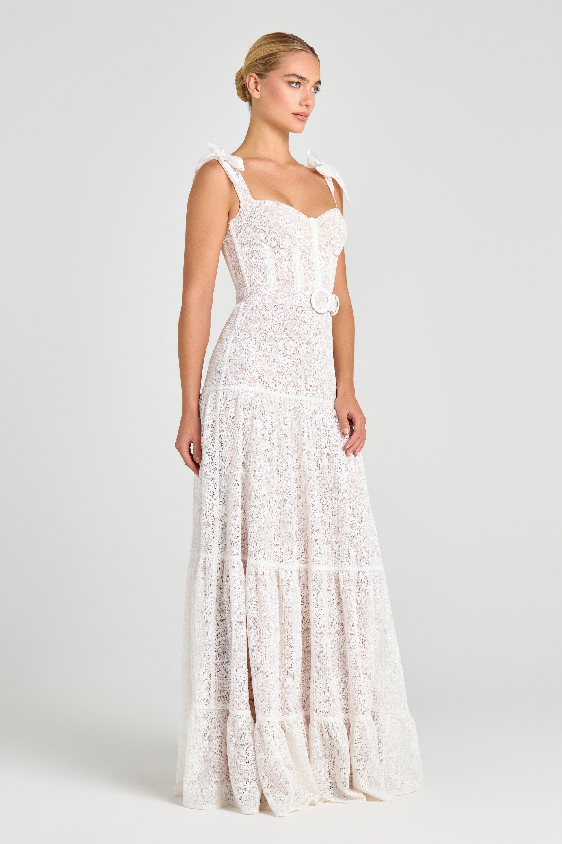Nadine Merabi Dresses Miranda White Dress