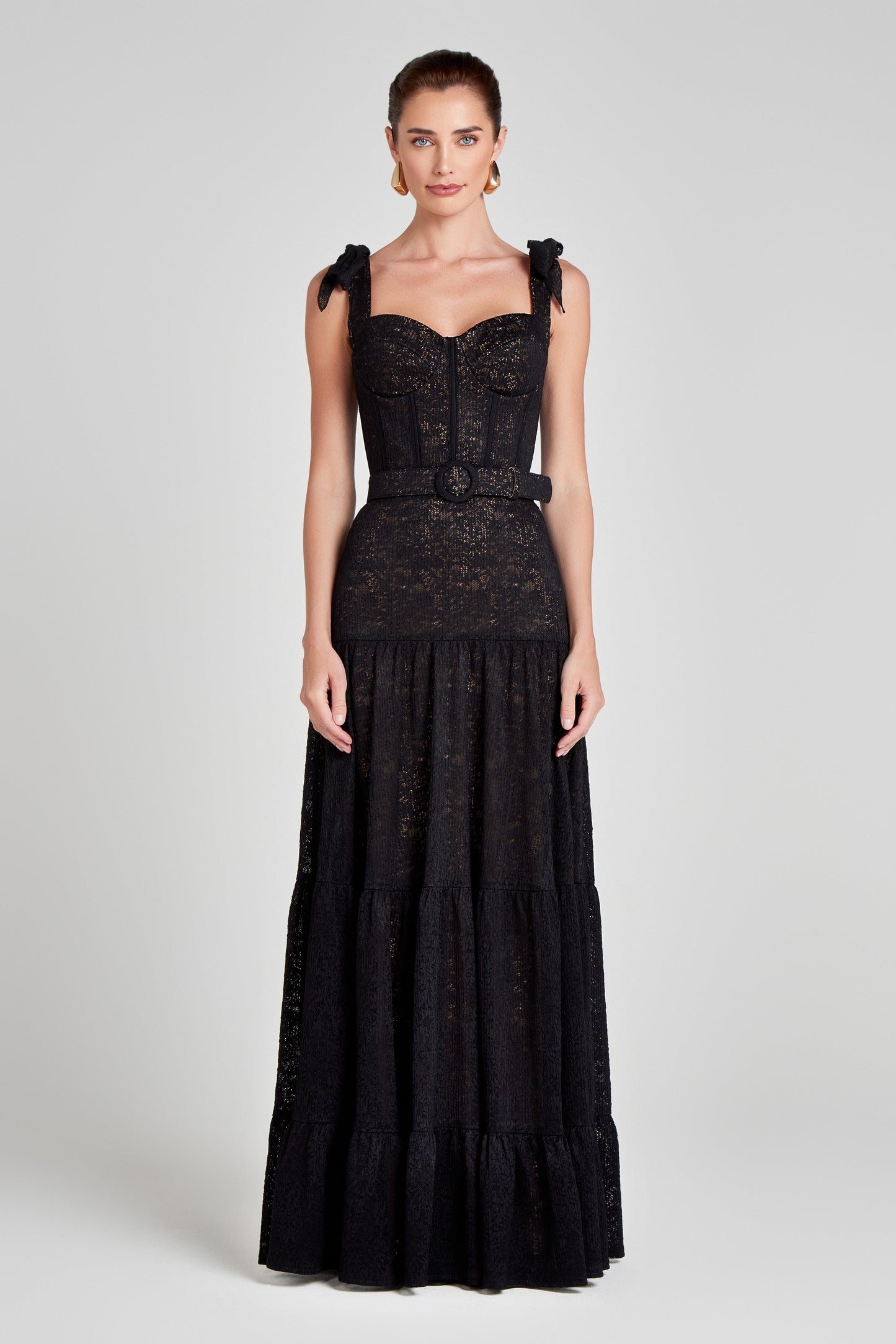 Nadine Merabi Dresses Miranda Black Dress