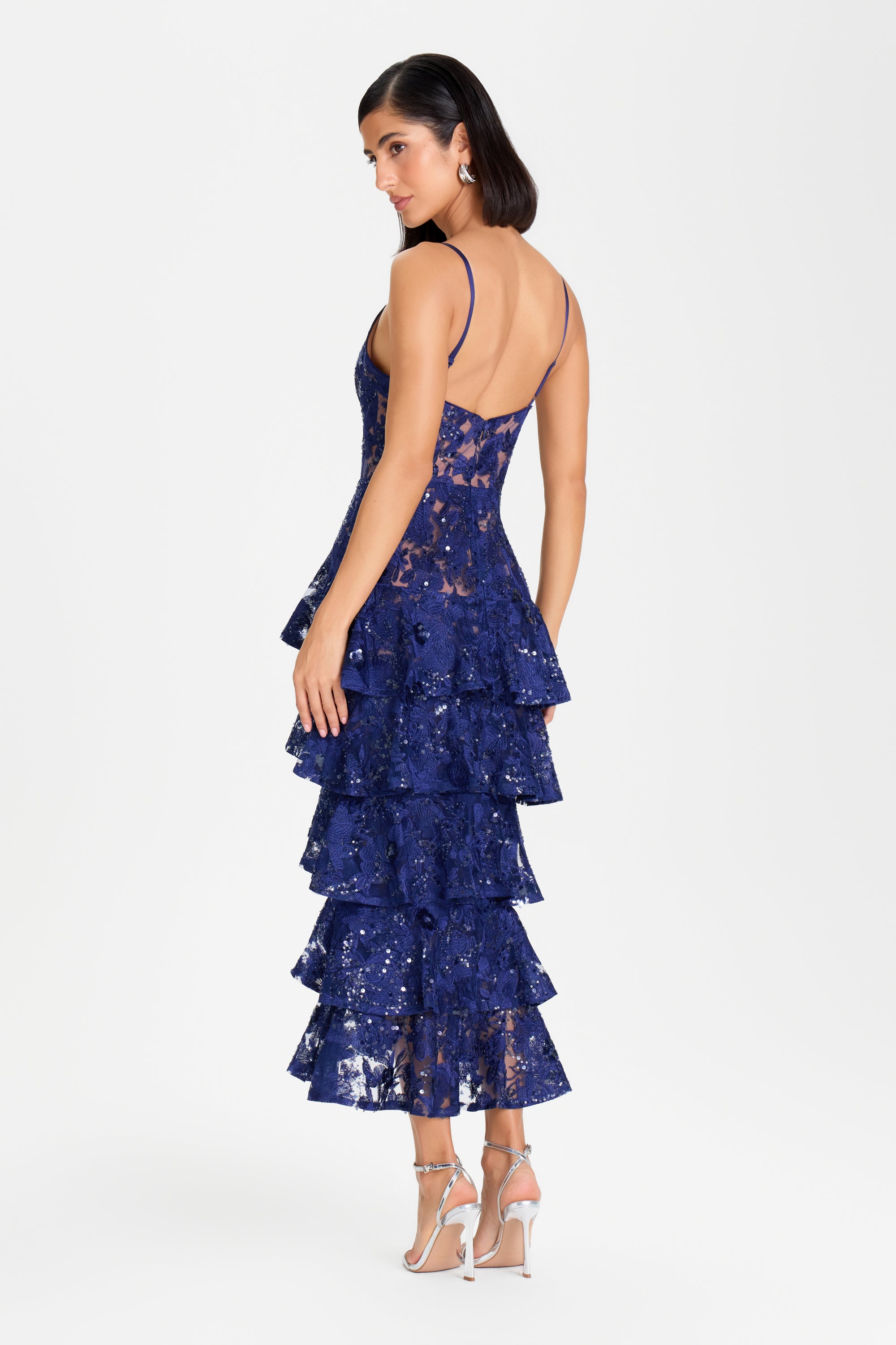 SAFFRON NAVY DRESS