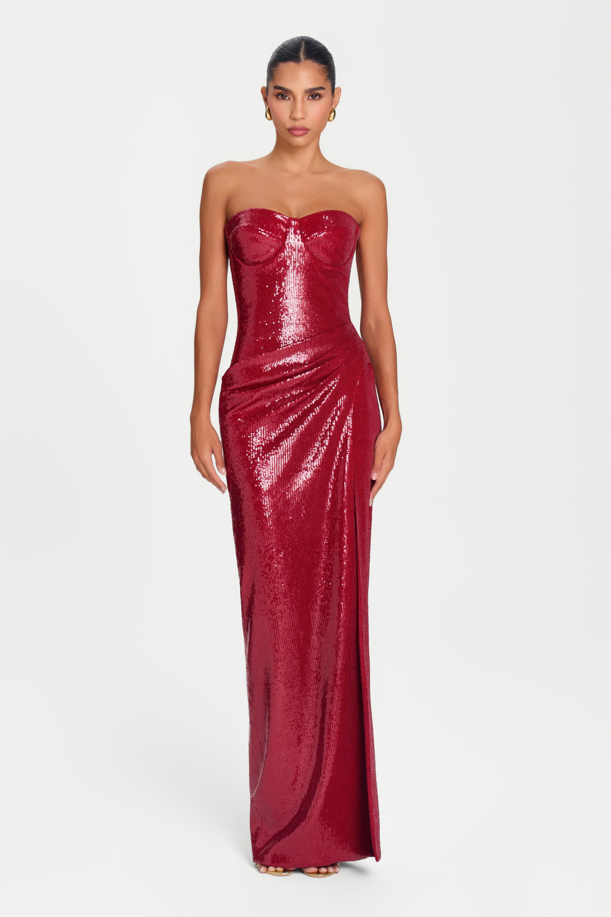 Serena Red Dress