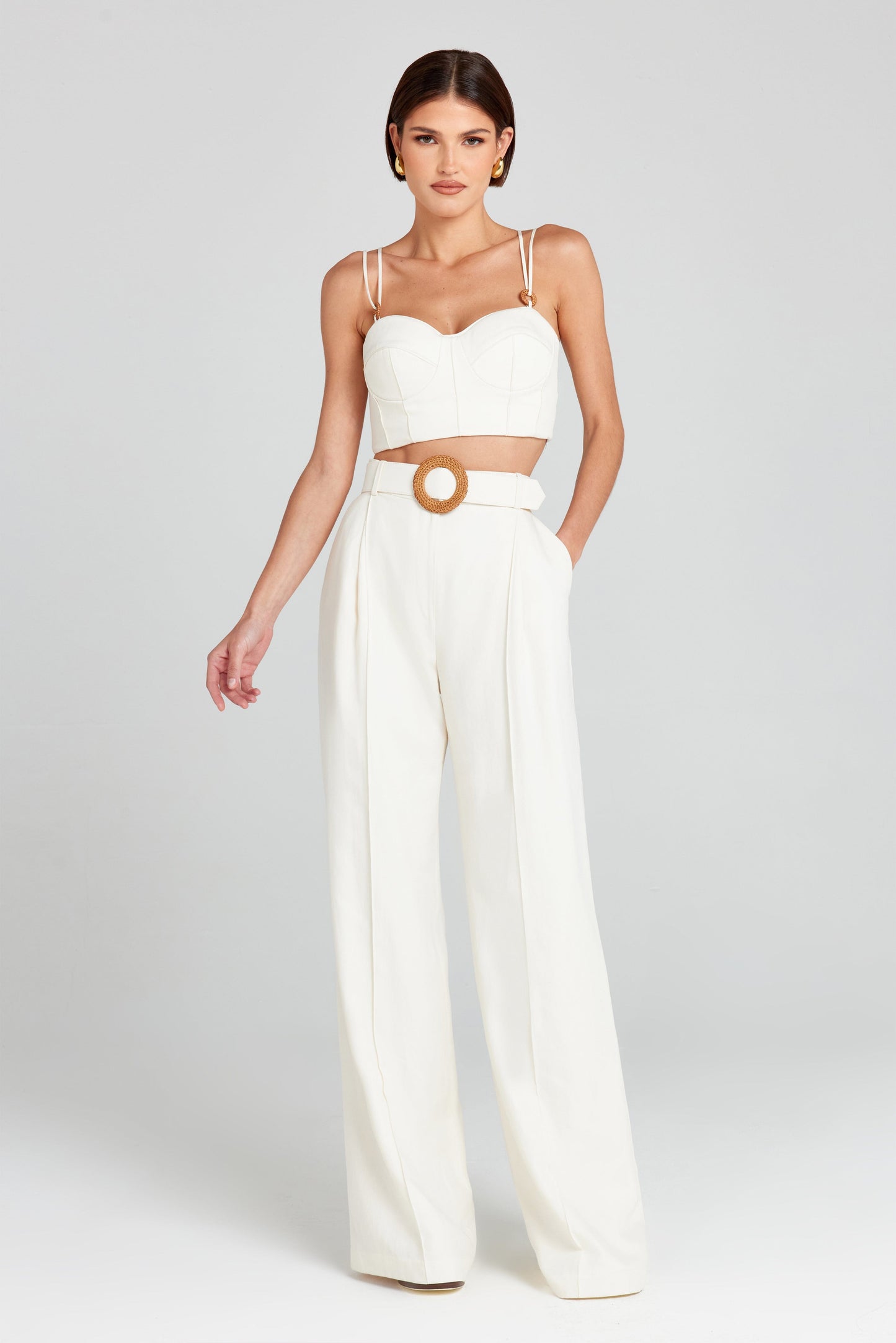 Claudia White Pants