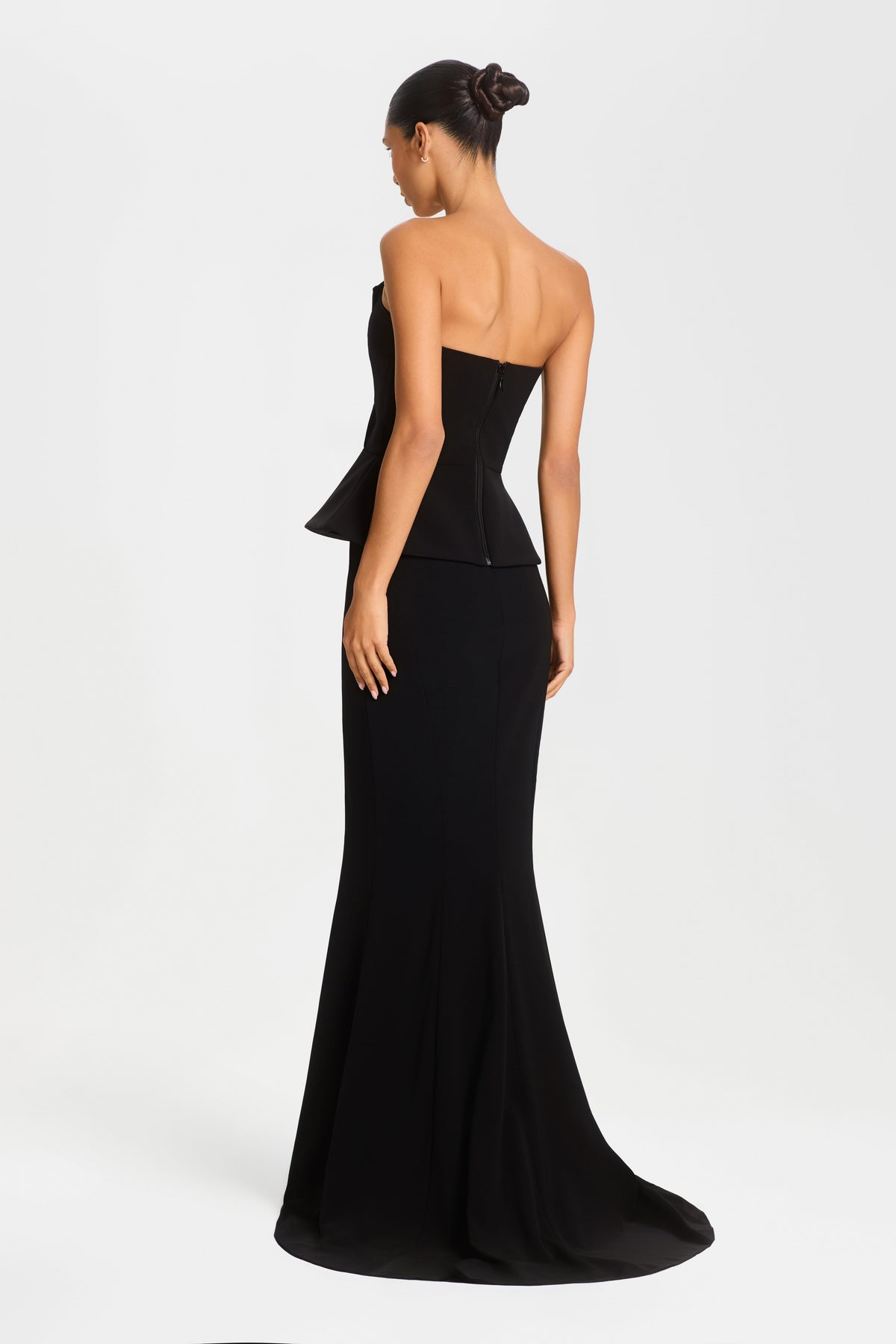 NADINE MERABI Skirts Carolina Black Maxi Skirt