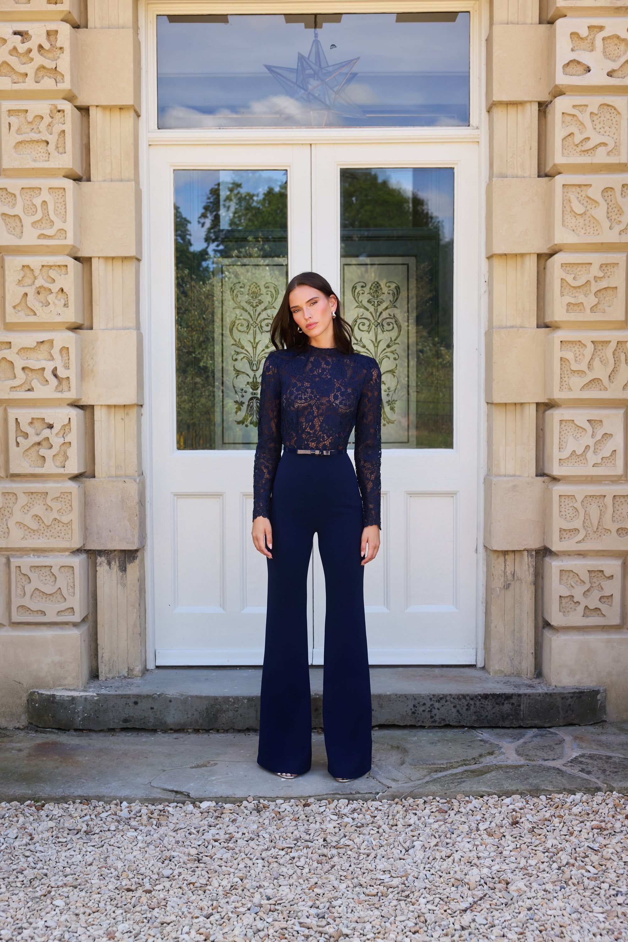 JUMPSUIT Jumpsuits Maddie Navy Jumpsuit