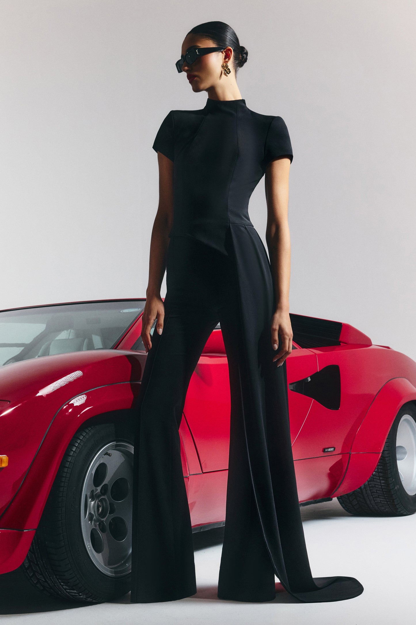 NADINE MERABI Tops Pippa Black Top