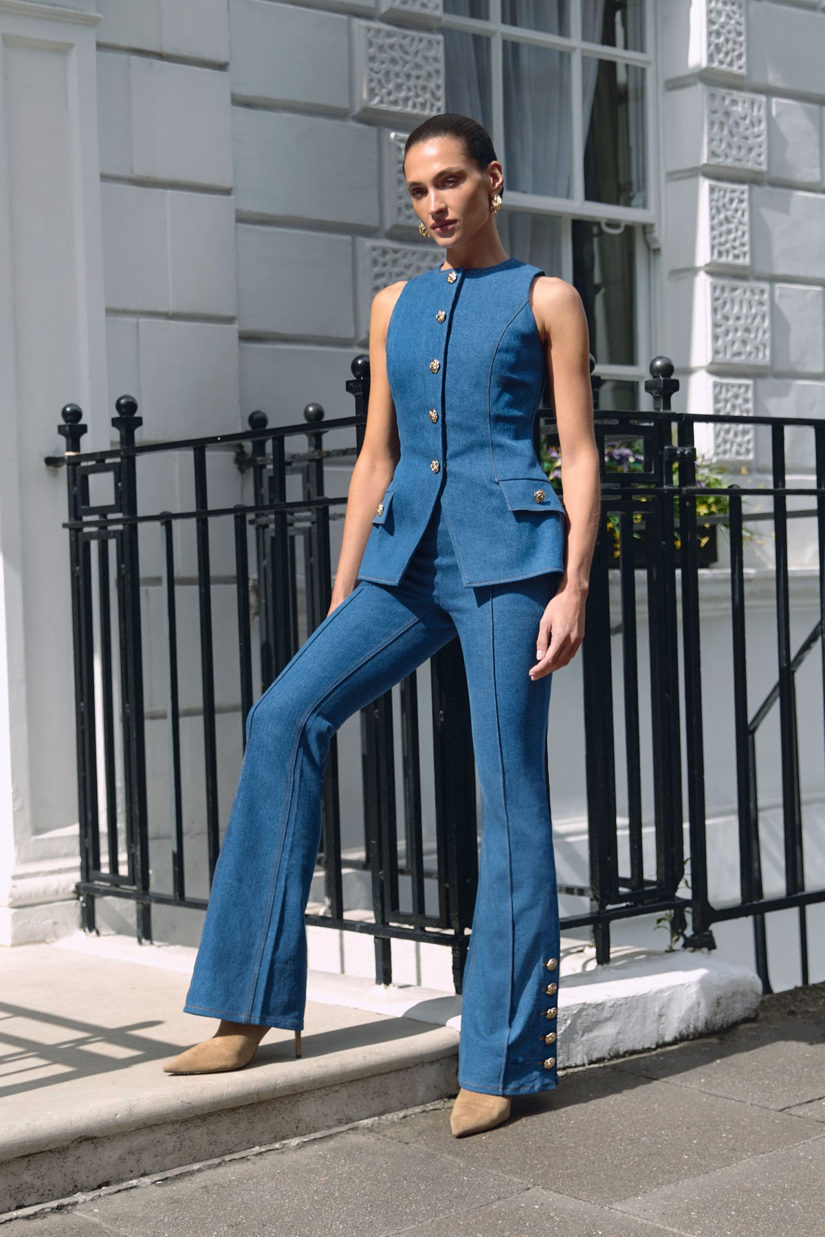 TROUSER Trousers Kendra Light Denim Trousers