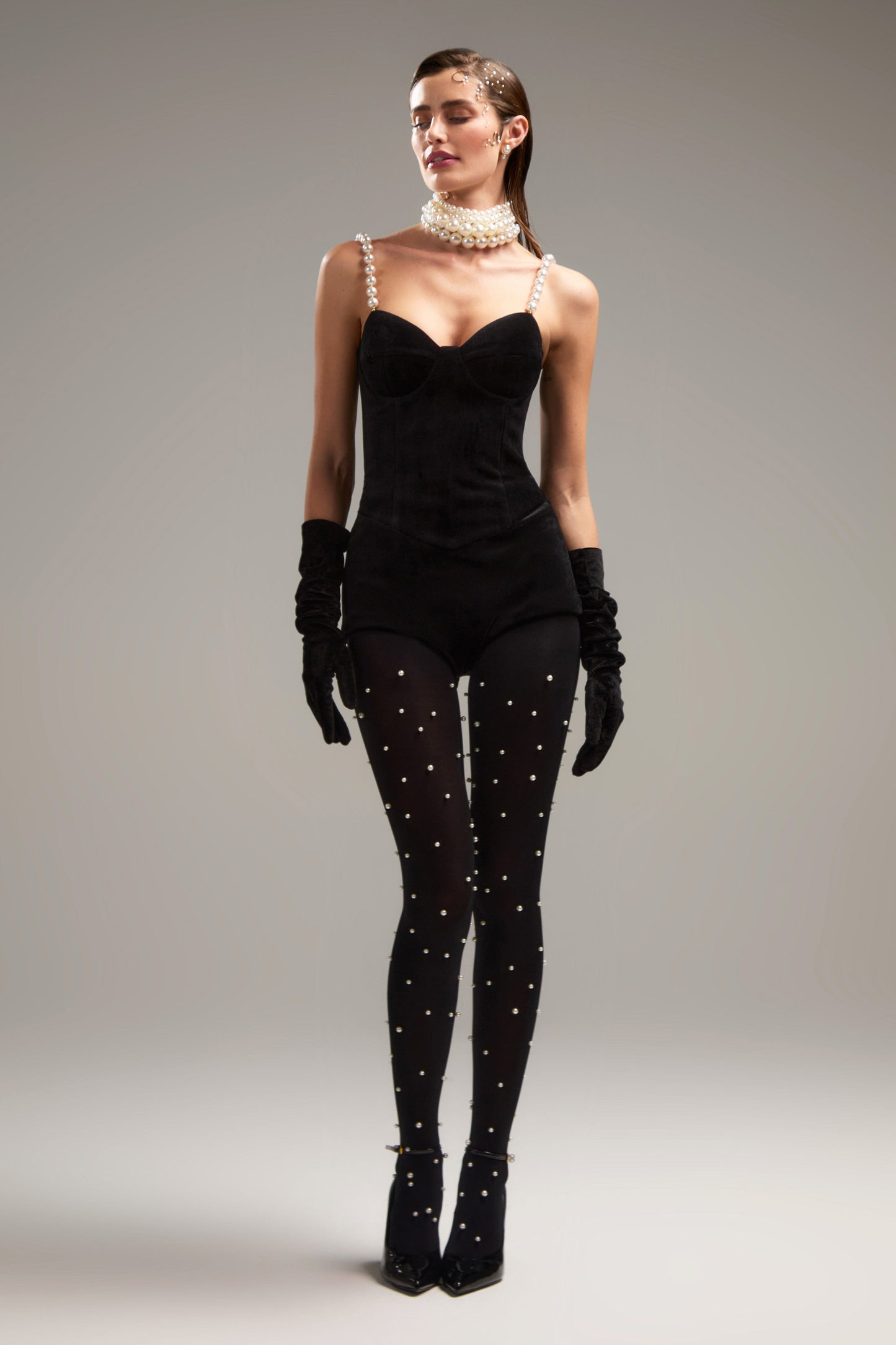 NADINE MERABI Shorts Vivi Black Hotpants