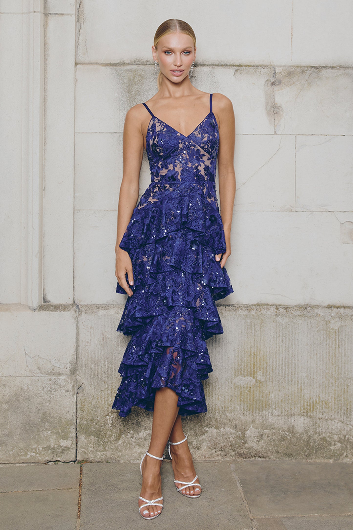 Saffron Navy Dress