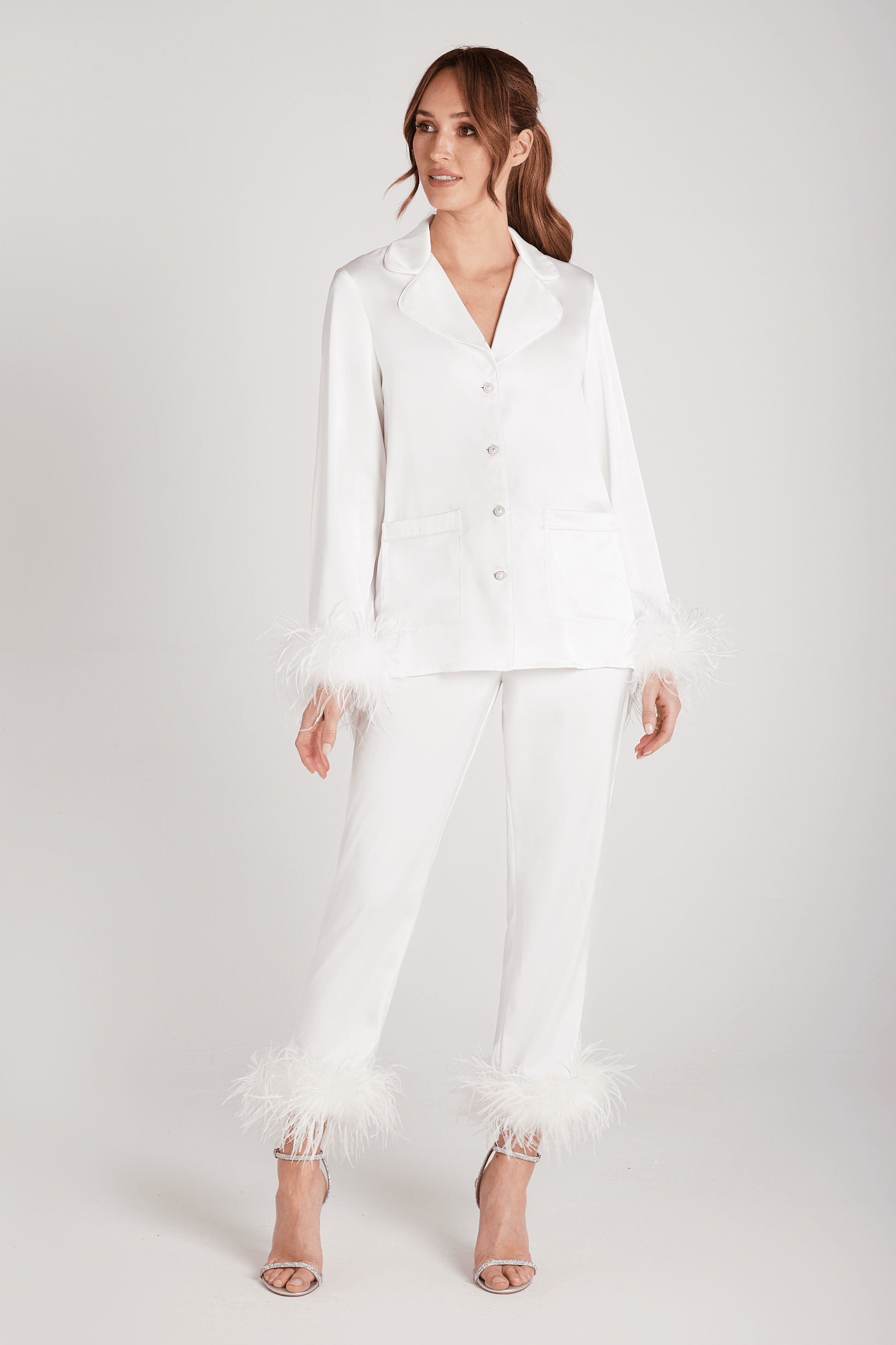 NADINE MERABI Pyjamas Darcie White Pajamas