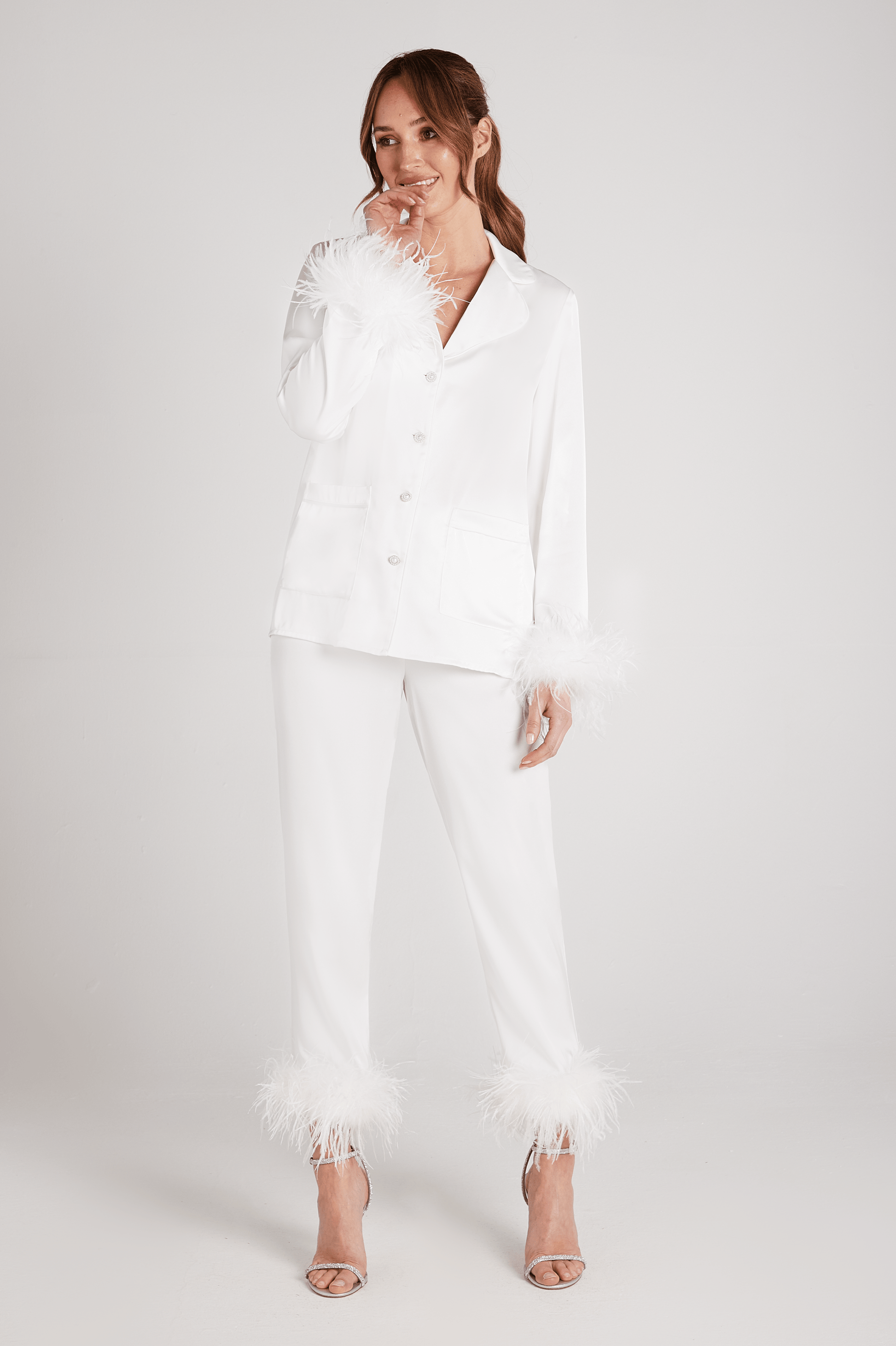 NADINE MERABI Pyjamas Darcie White Pajamas