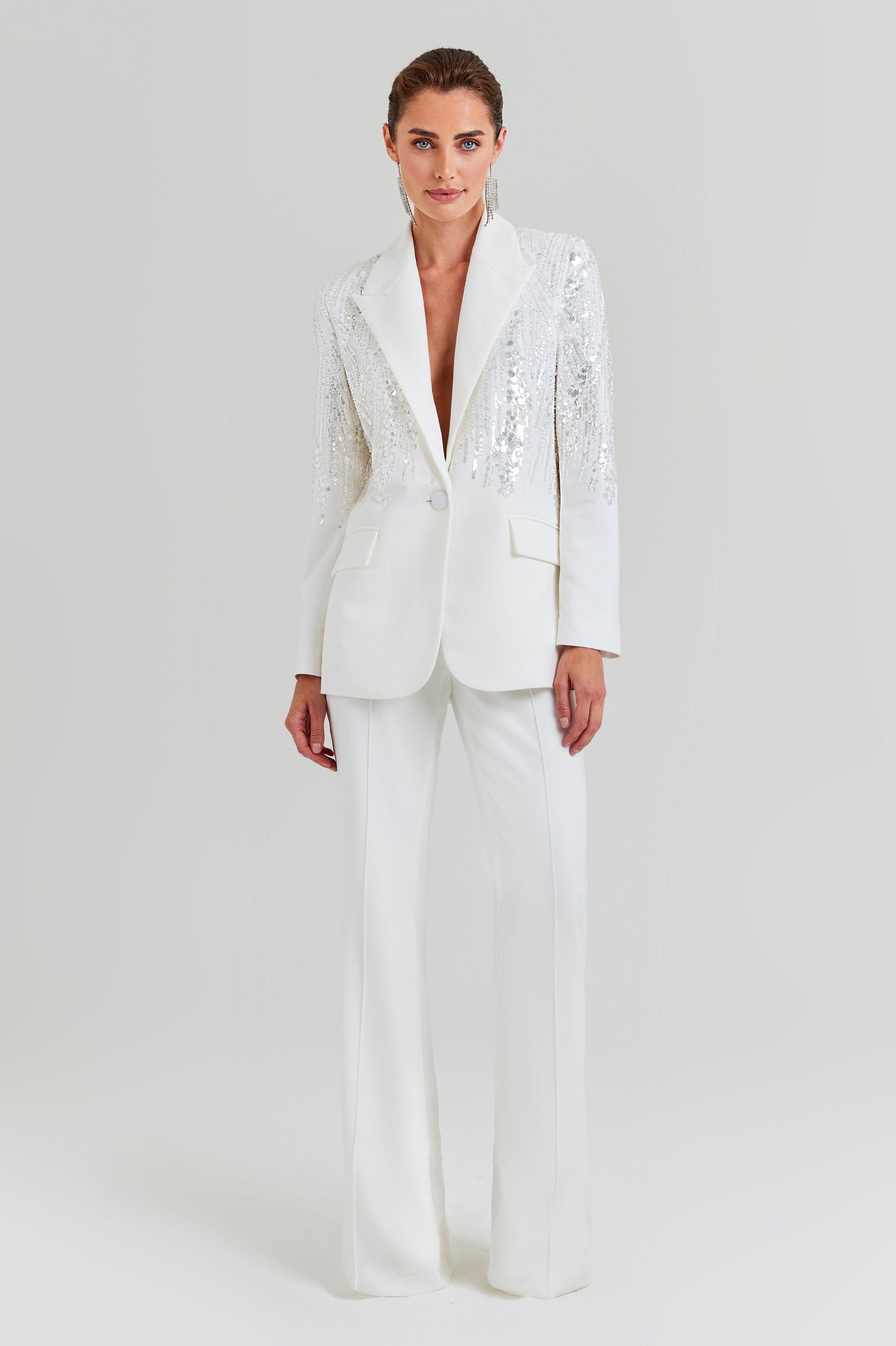 NADINE MERABI Trousers Charlotte White Pants