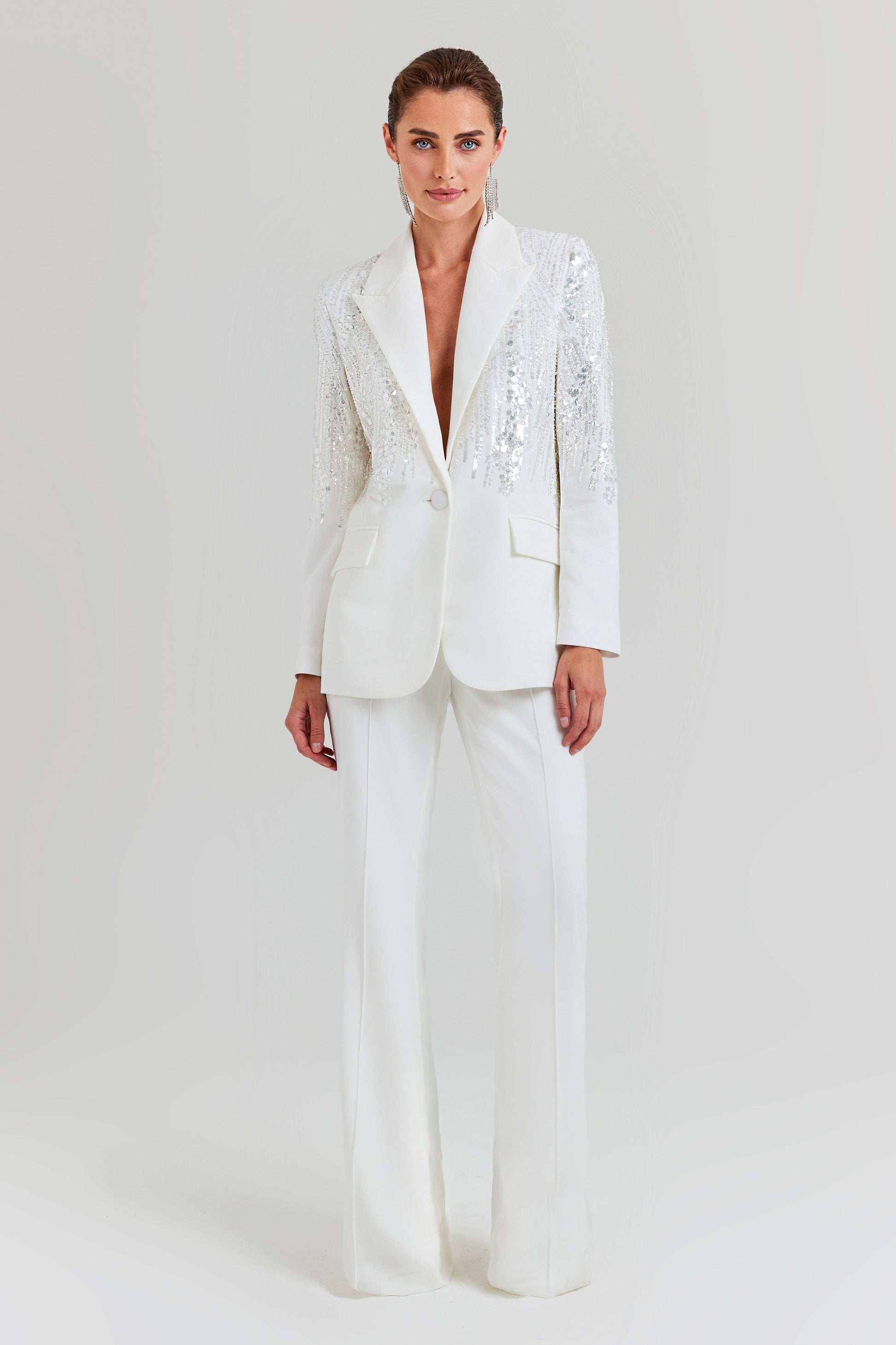 NADINE MERABI Trousers Charlotte White Pants