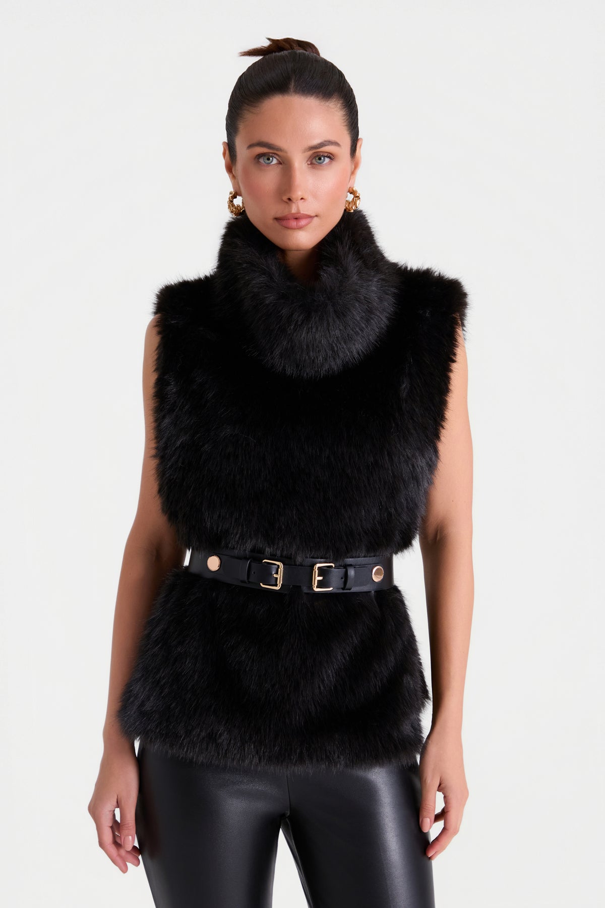 Raya Black Vest