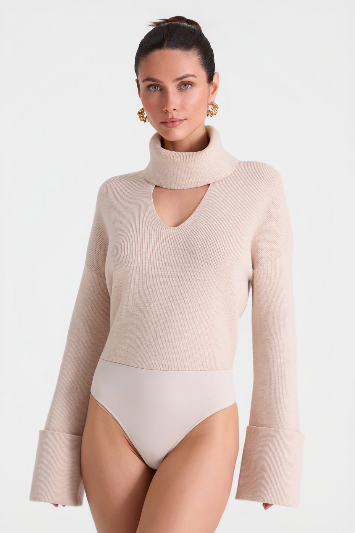 Amber Stone Knit Bodysuit