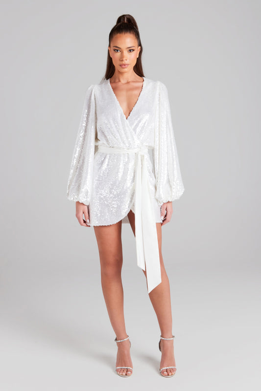 Izzie White Dress