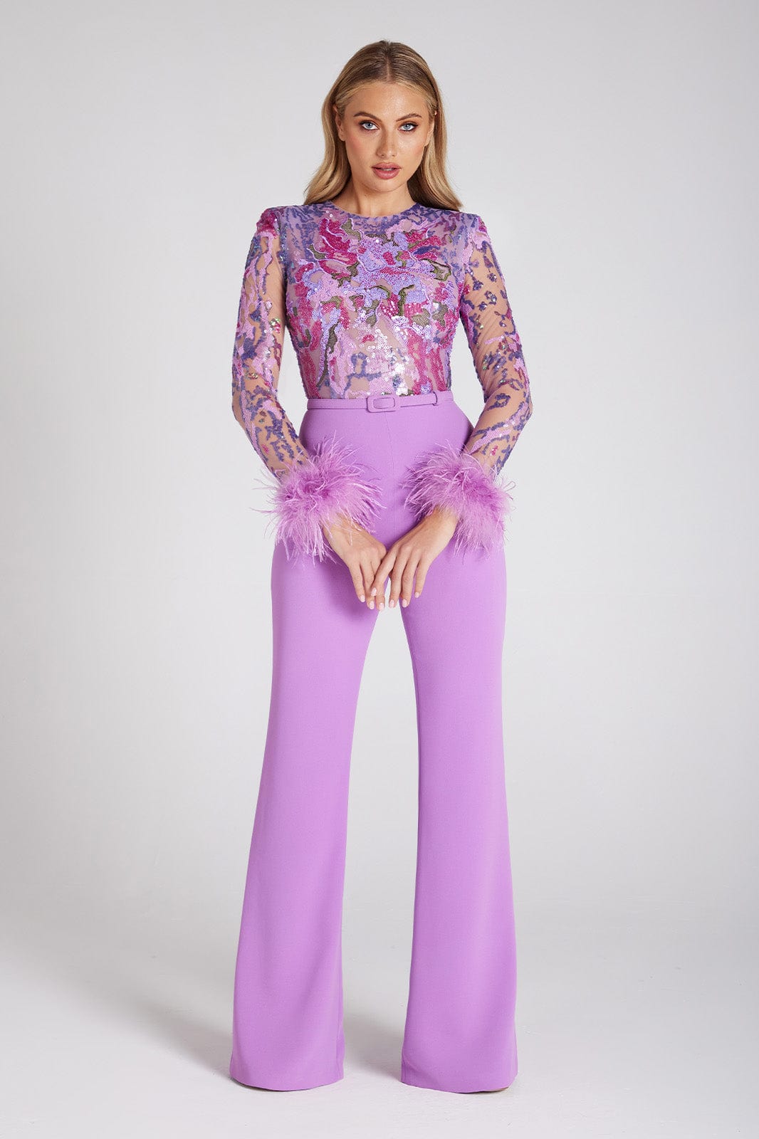 Michaela Purple Jumpsuit