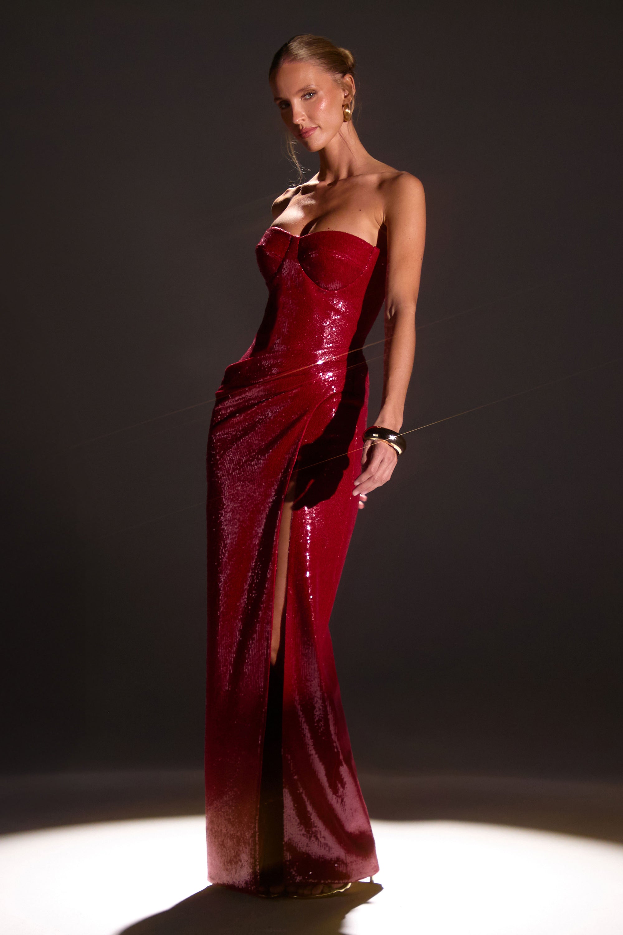Serena Red Dress