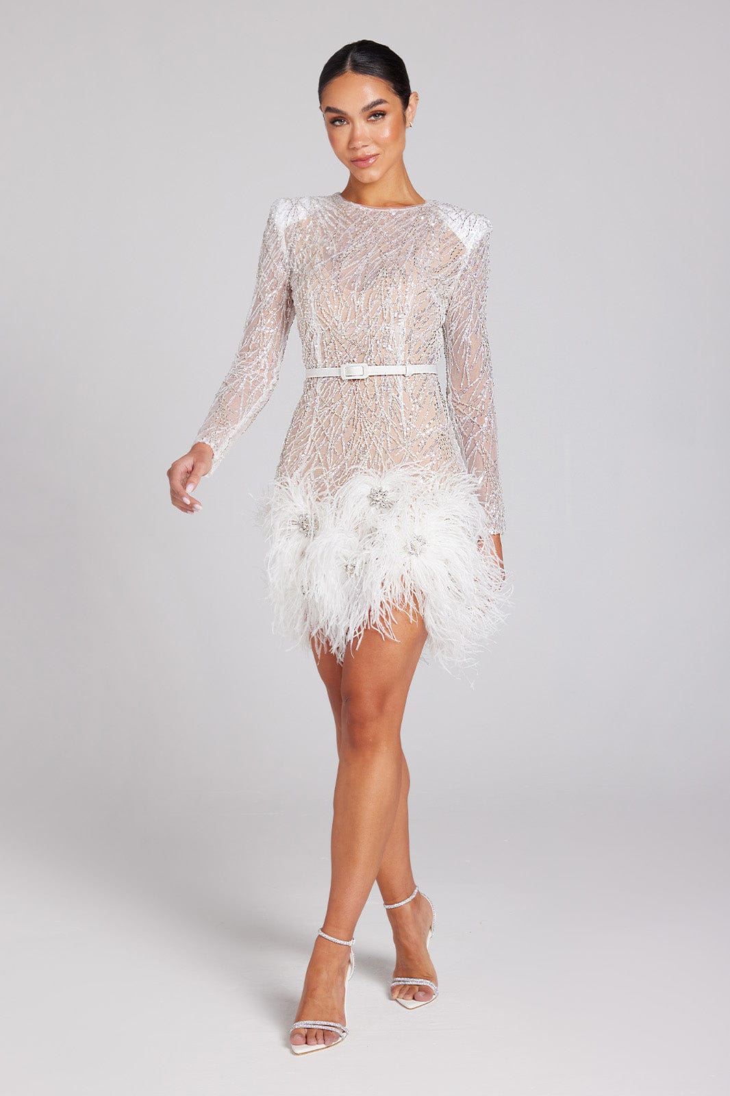 Aria White Dress