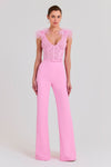Anabelle Pink Jumpsuit