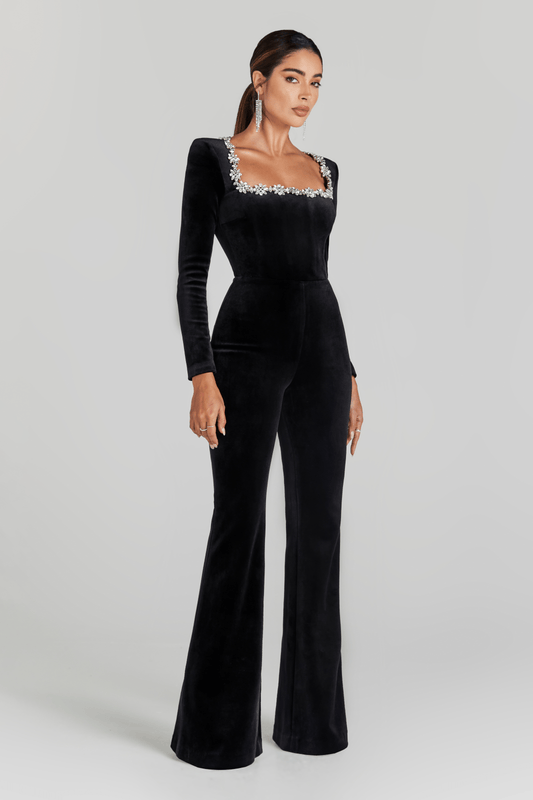 Kimberly Black Jumpsuit