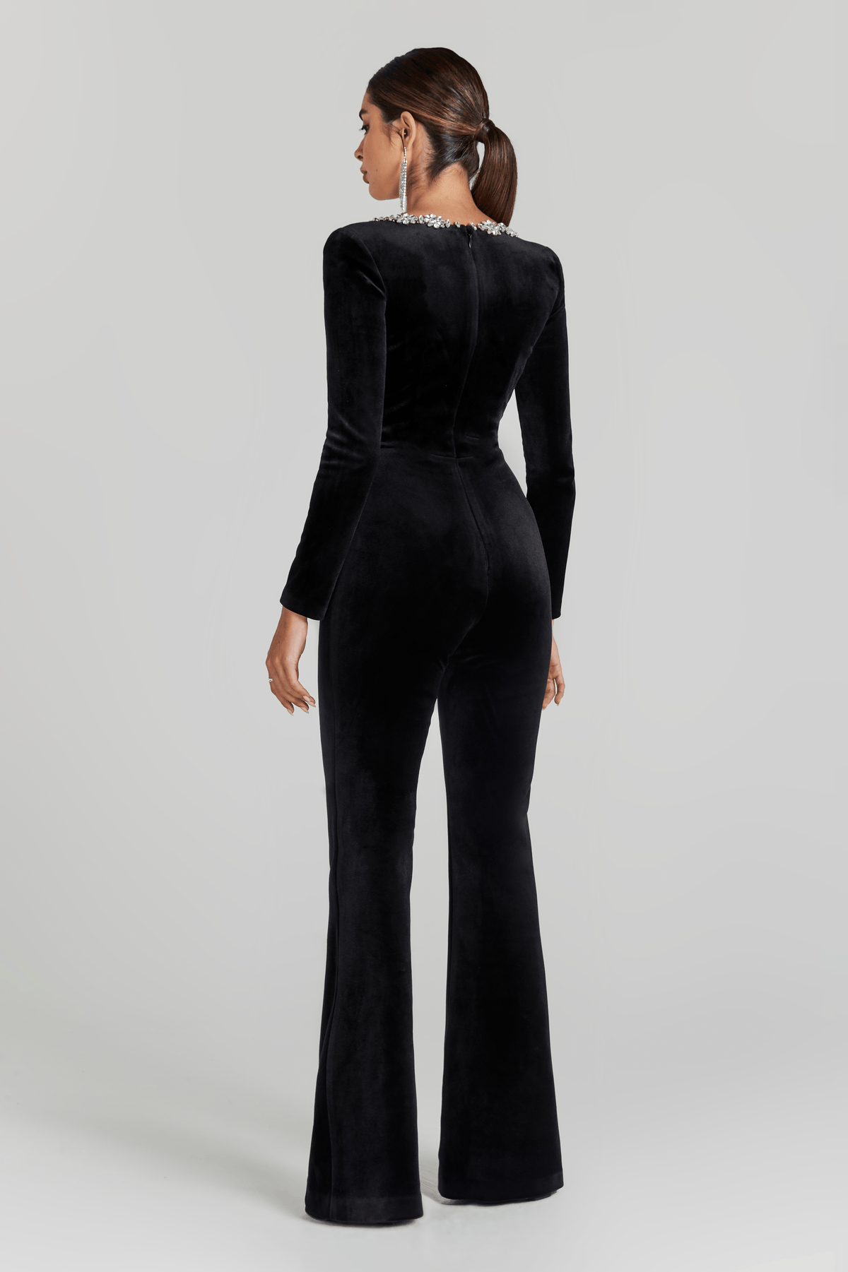 Nadine Merabi Jumpsuits Kimberly Black Jumpsuit