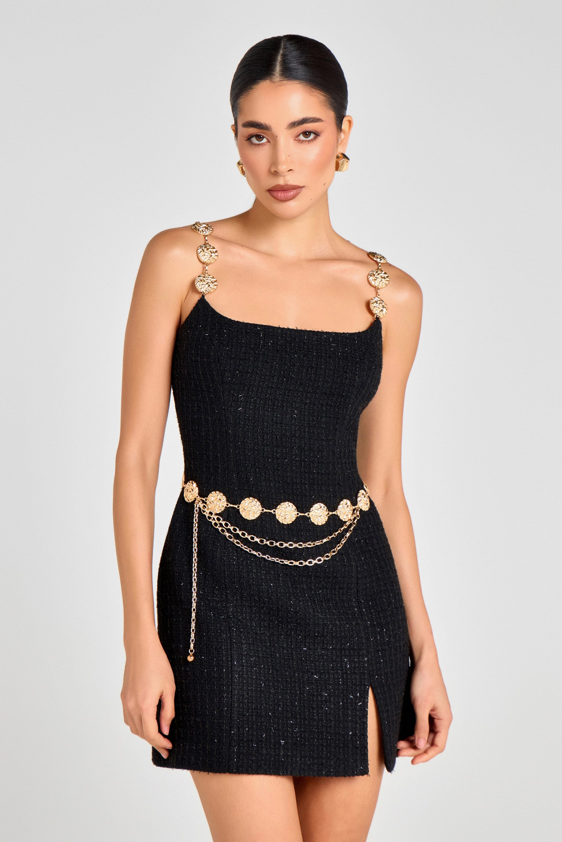 Alex Black Dress | NADINE MERABI Alex Black Dress | NADINE MERABI