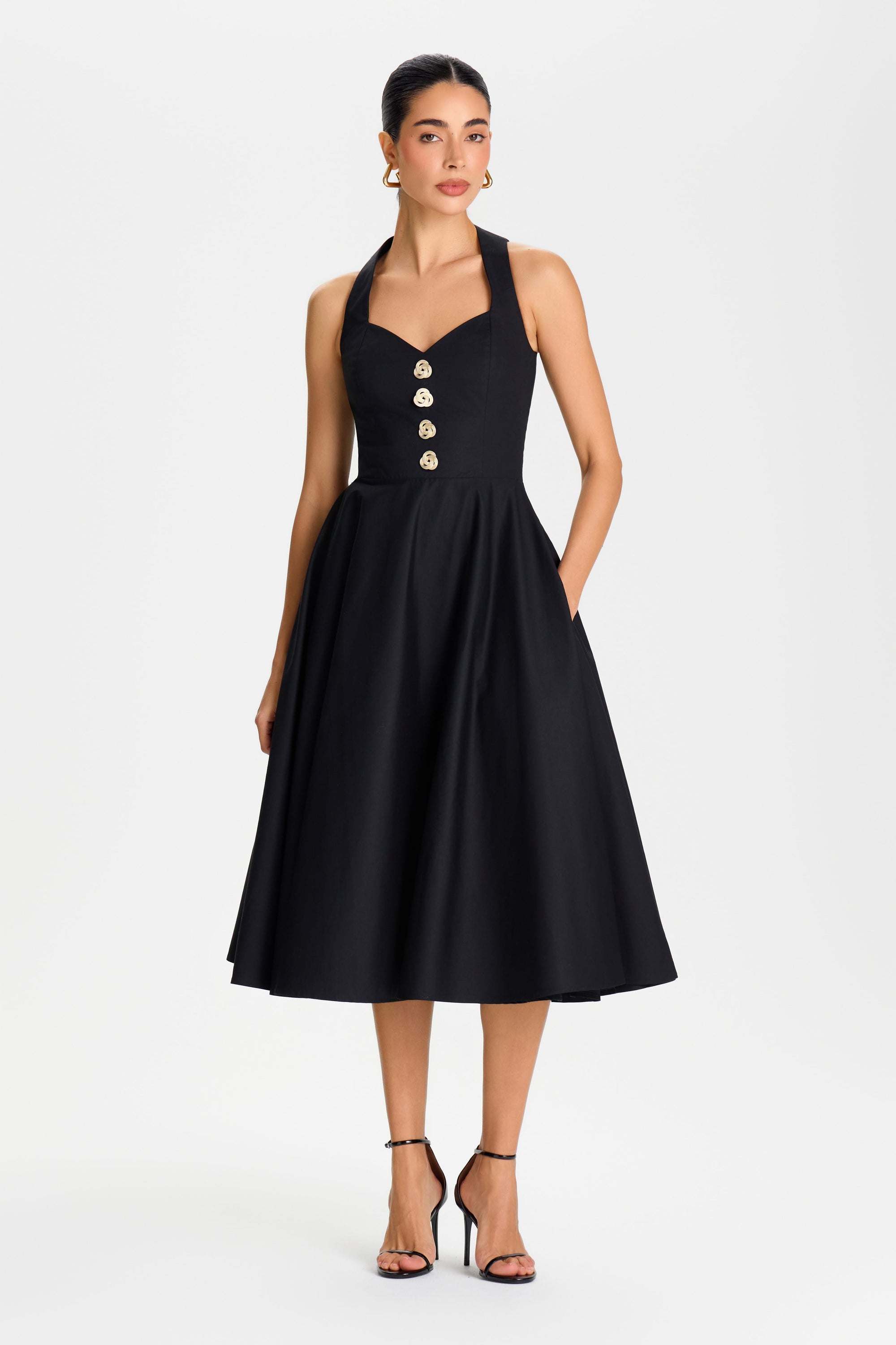MIDI Dresses Annabelle Black Dress