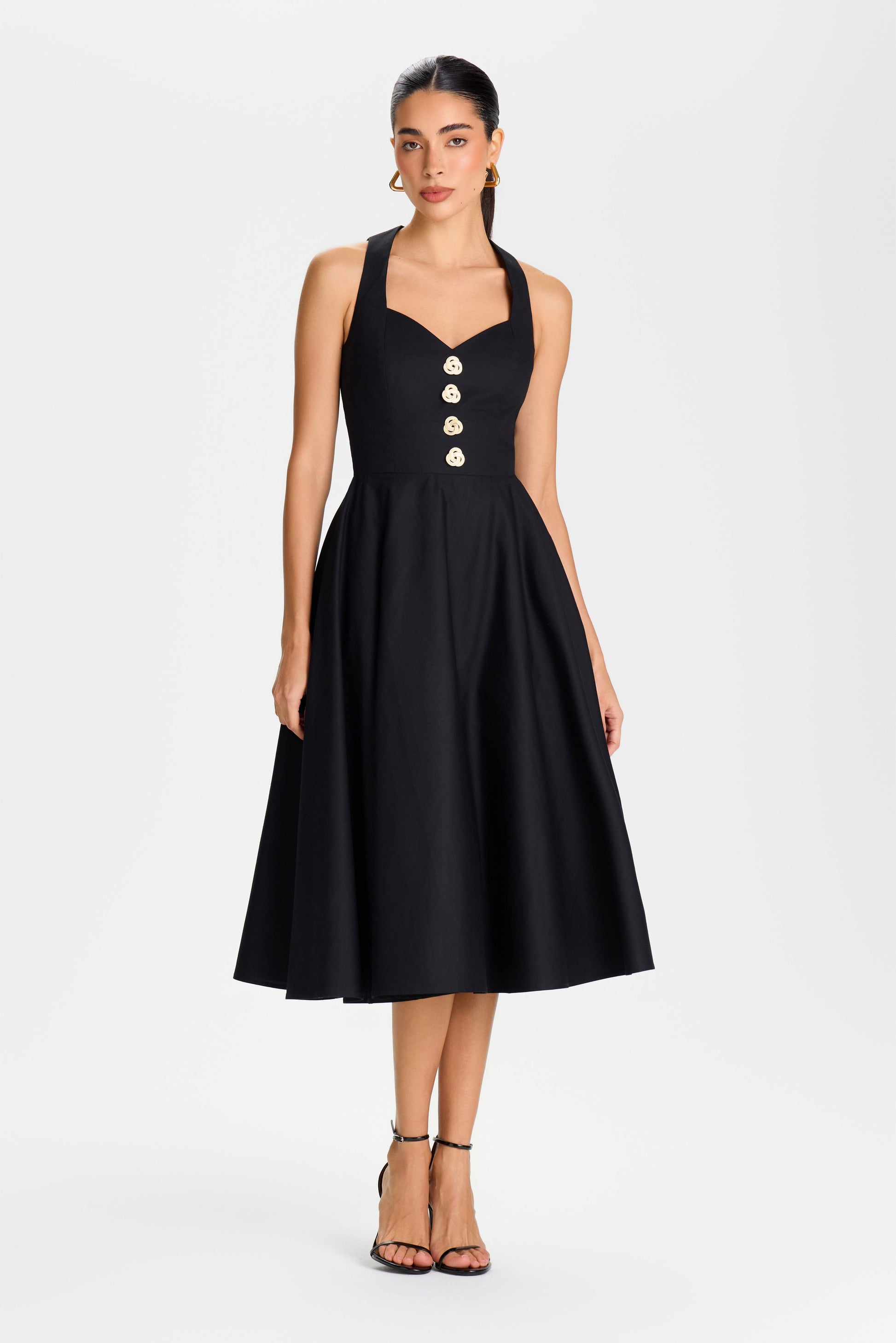 Nadine Merabi Annabelle Black Dress 6