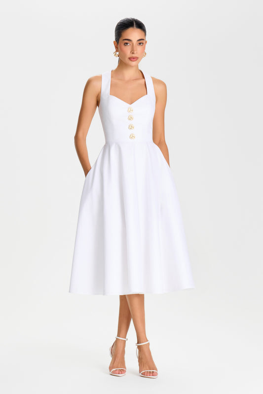 MIDI Dresses Annabelle White Dress