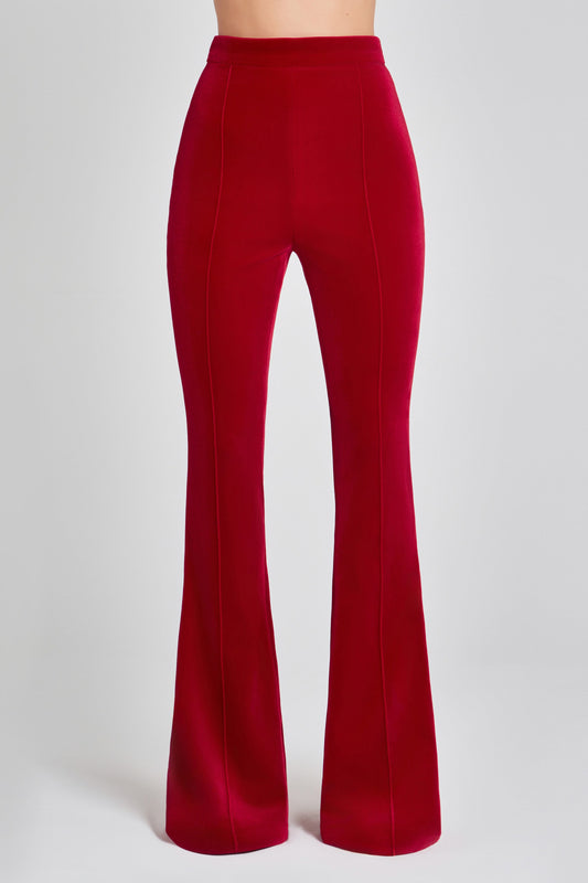NADINE MERABI Trousers Beatrice Red Pants