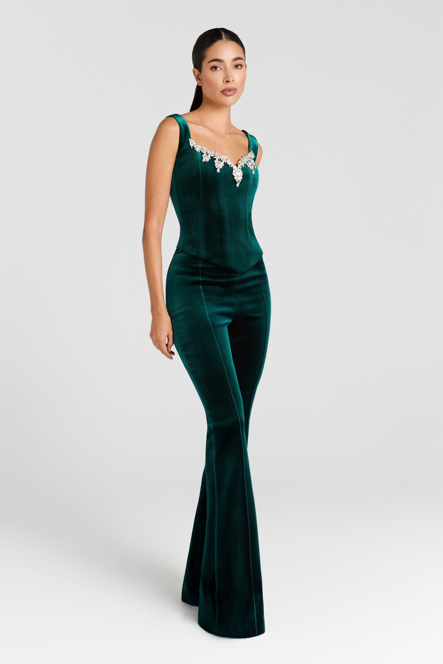 NADINE MERABI Tops Bree Green Top