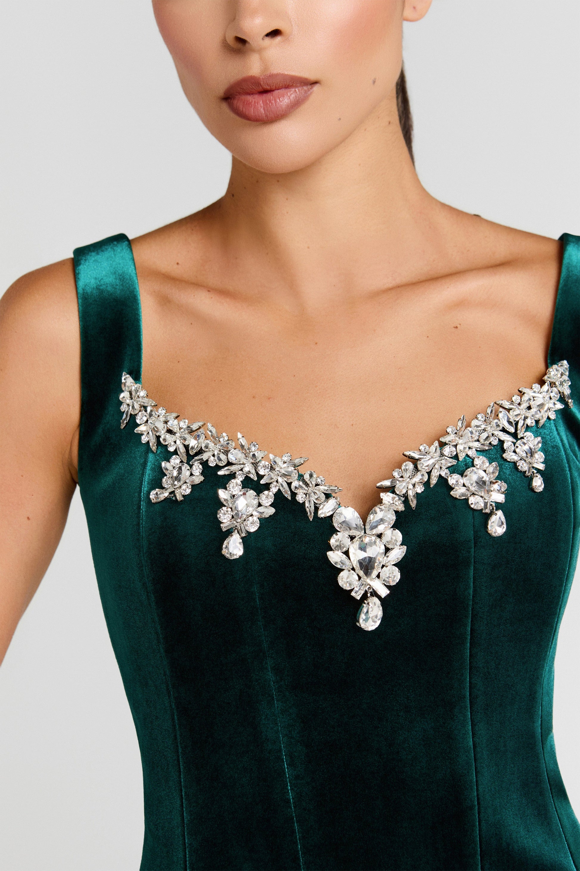 NADINE MERABI Tops Bree Green Top