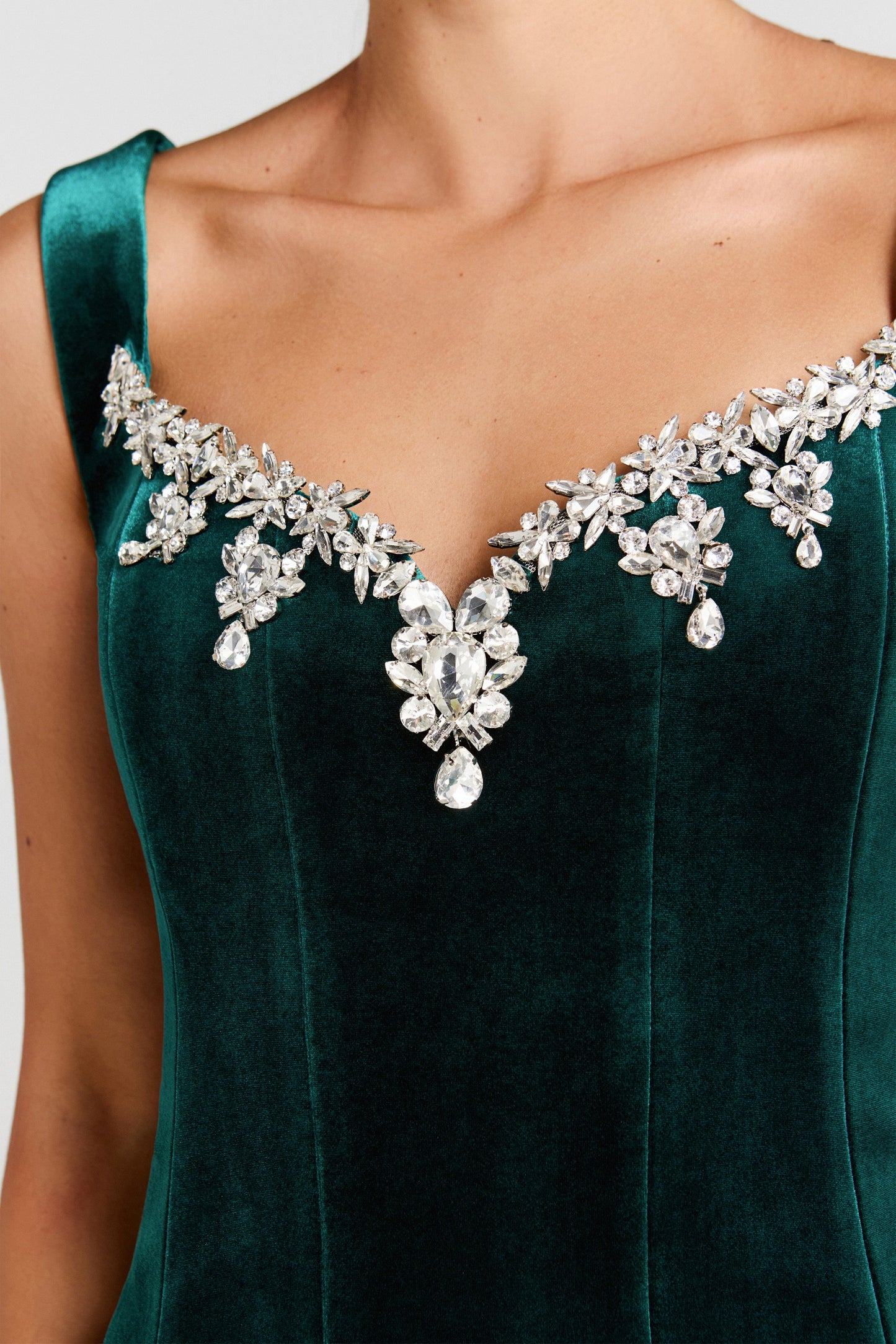 NADINE MERABI Tops Bree Green Top