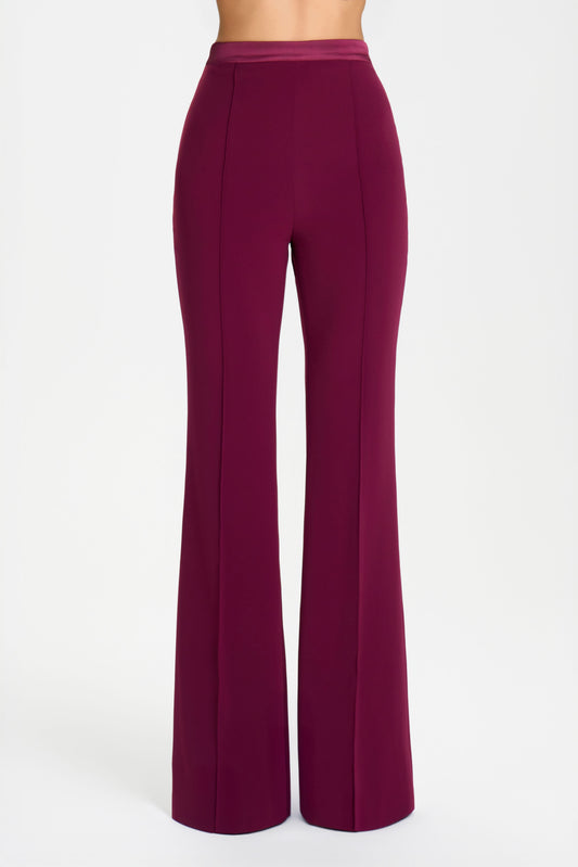 TROUSER Trousers Charlotte Burgundy Pants