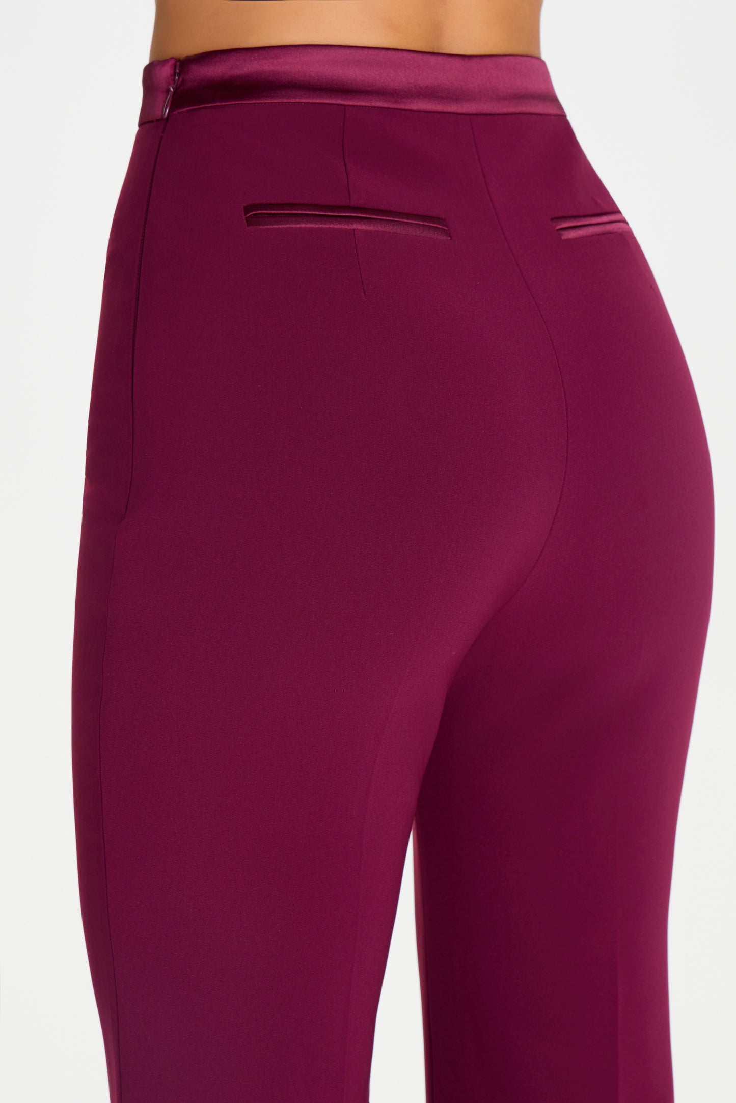 Charlotte Burgundy Pants