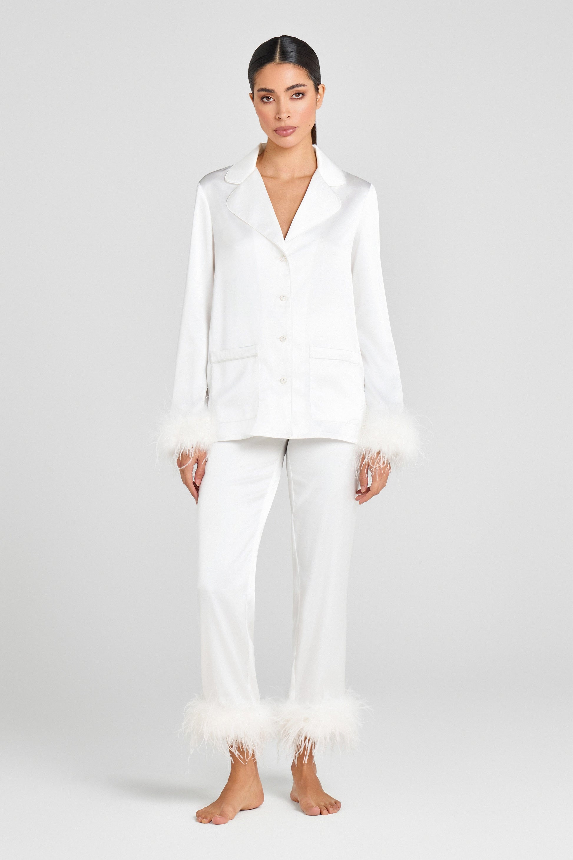 NADINE MERABI Pyjamas Darcie White Pajamas