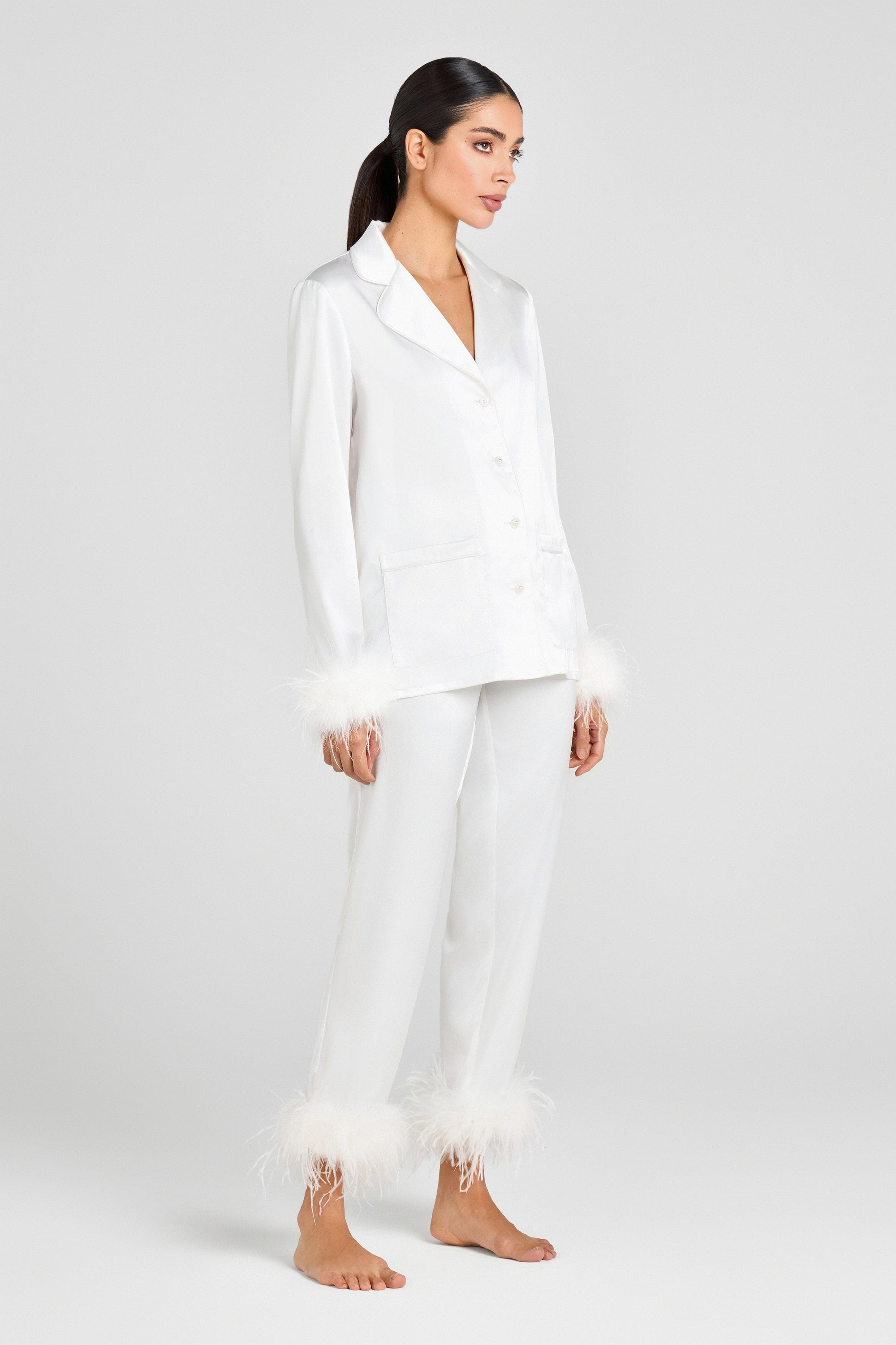 NADINE MERABI Pyjamas Darcie White Pajamas