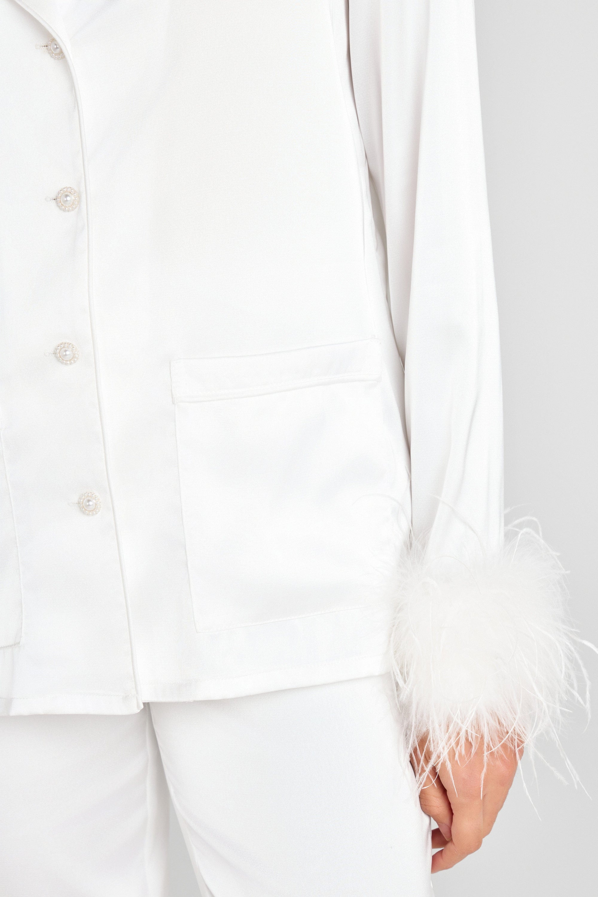 NADINE MERABI Pyjamas Darcie White Pajamas